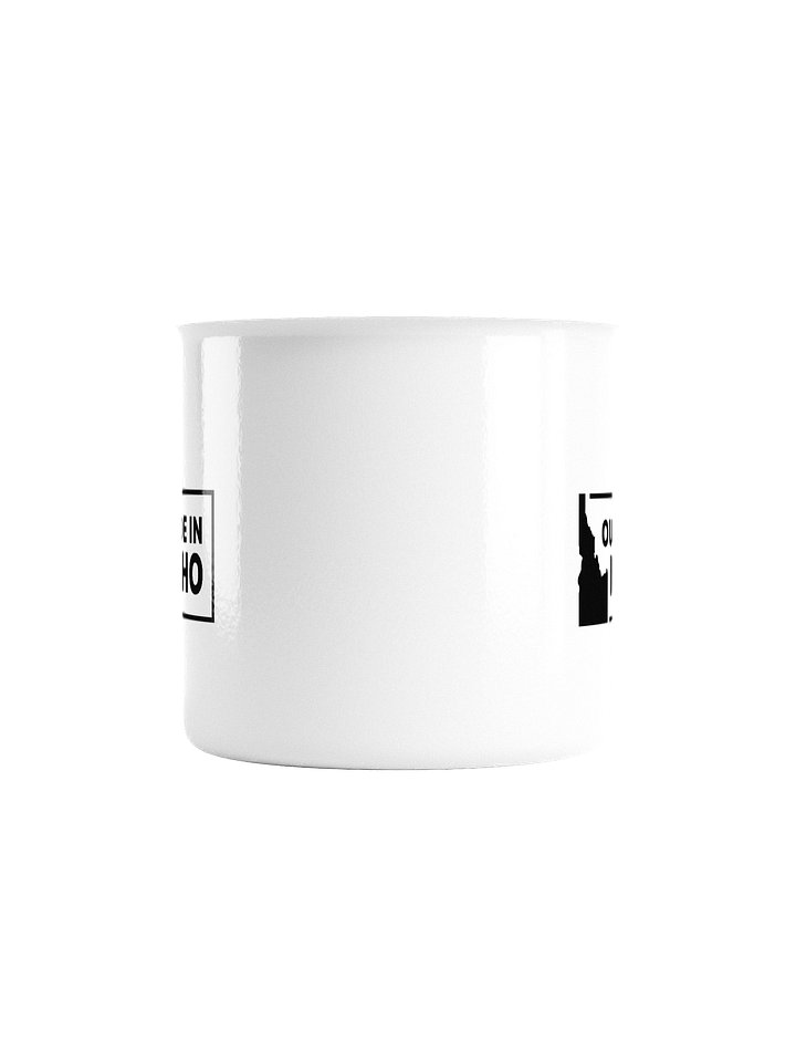 Outside in Idaho Enamel Mug product image (2)