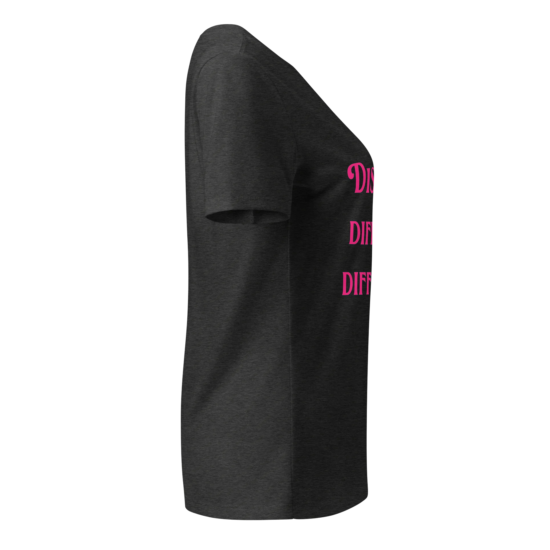 Disabled, Difficult, Different V-Neck Tee product image (12)