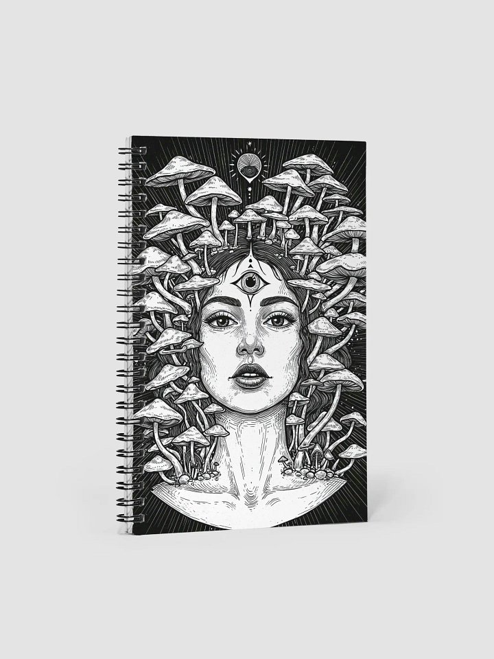 Mystical Third Eye Spiral Notebook product image (2)