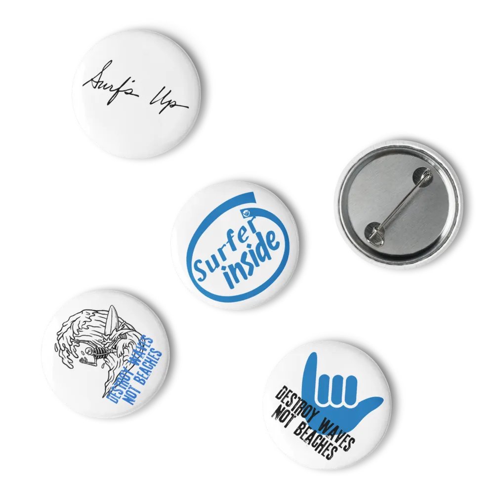 Surfer Pin Button Set product image (15)