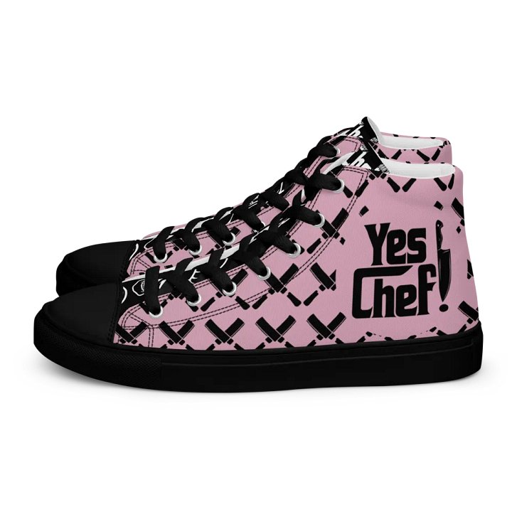 Yes Chef High Top Pink Black/Black Female product image (1)