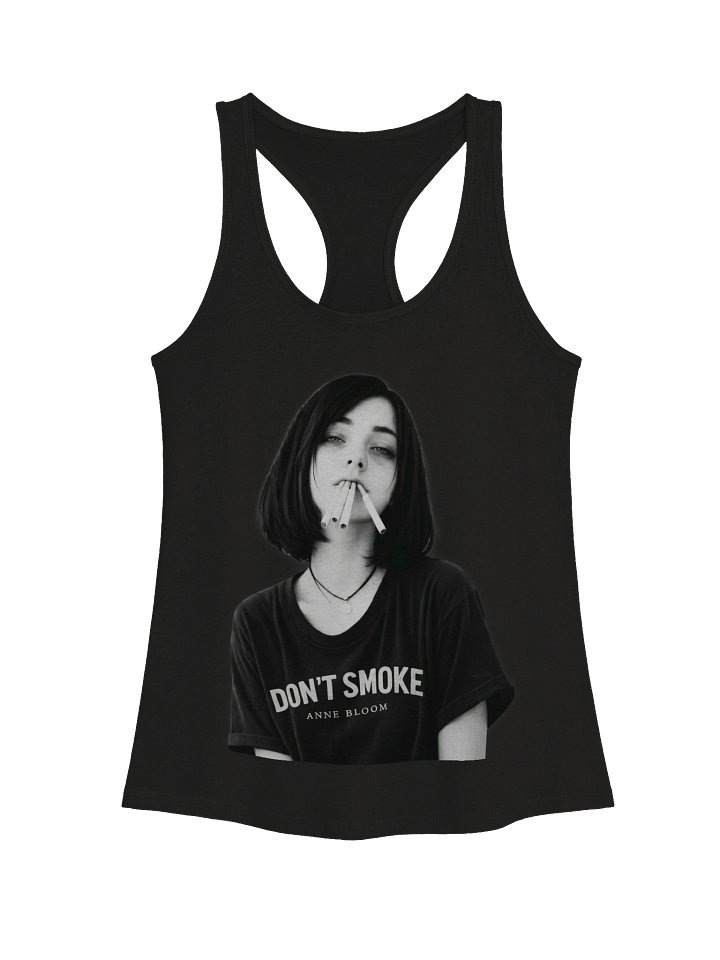 Women's Racerback Tank Top - DON’T SMOKE product image (3)
