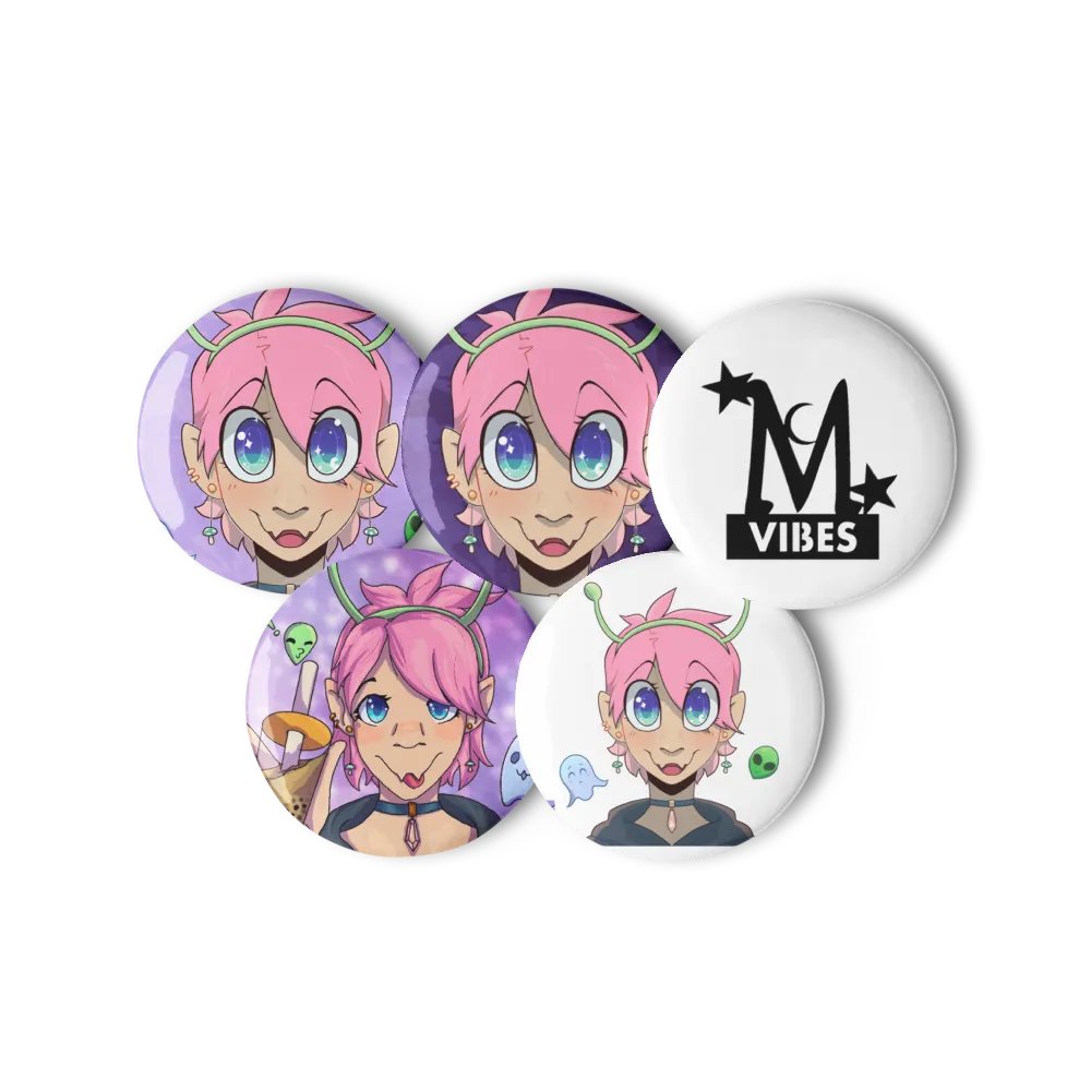 Mystic Vibes Pin Button Set product image (6)