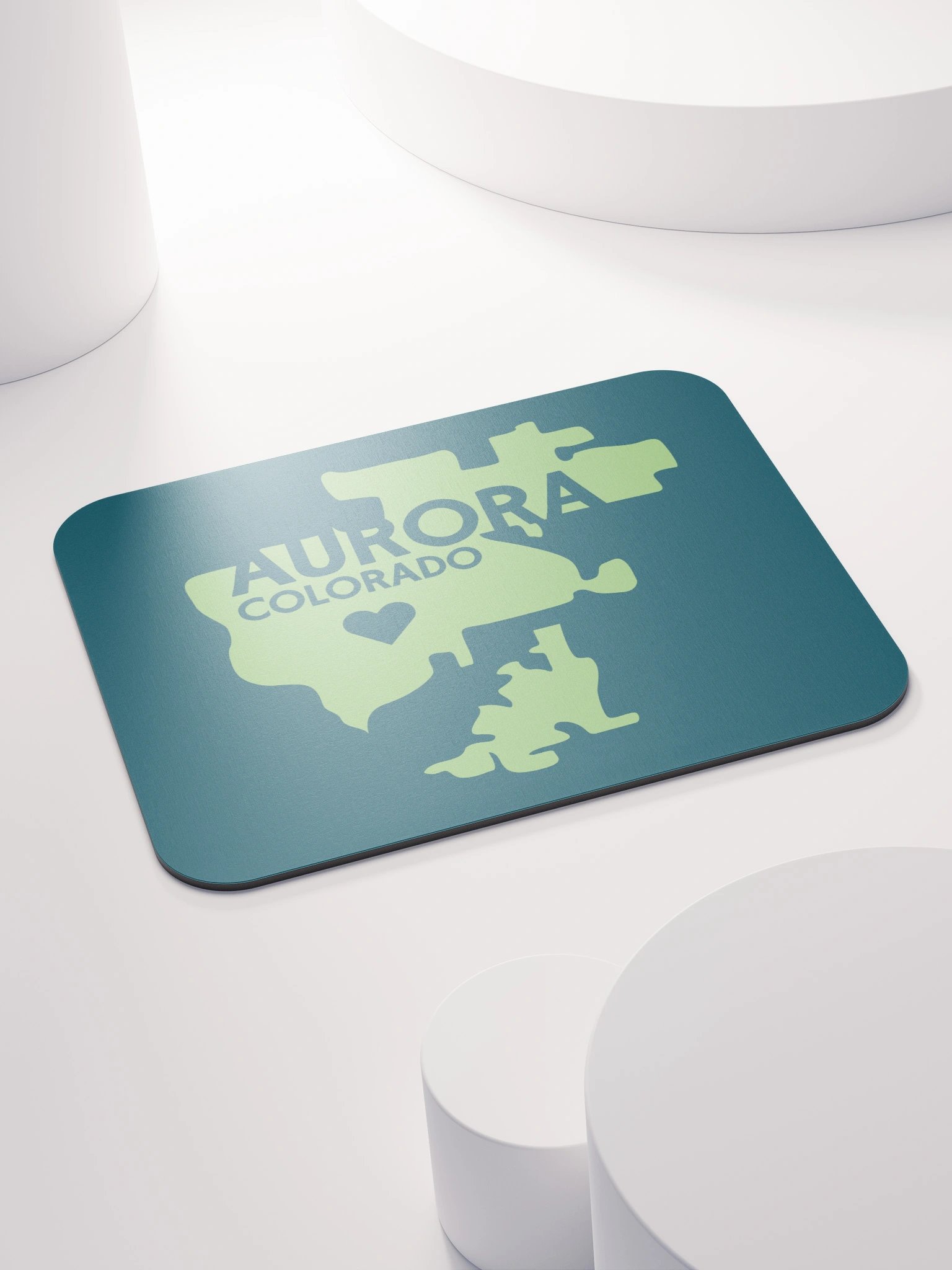Aurora Map Mouse Pad product image (4)