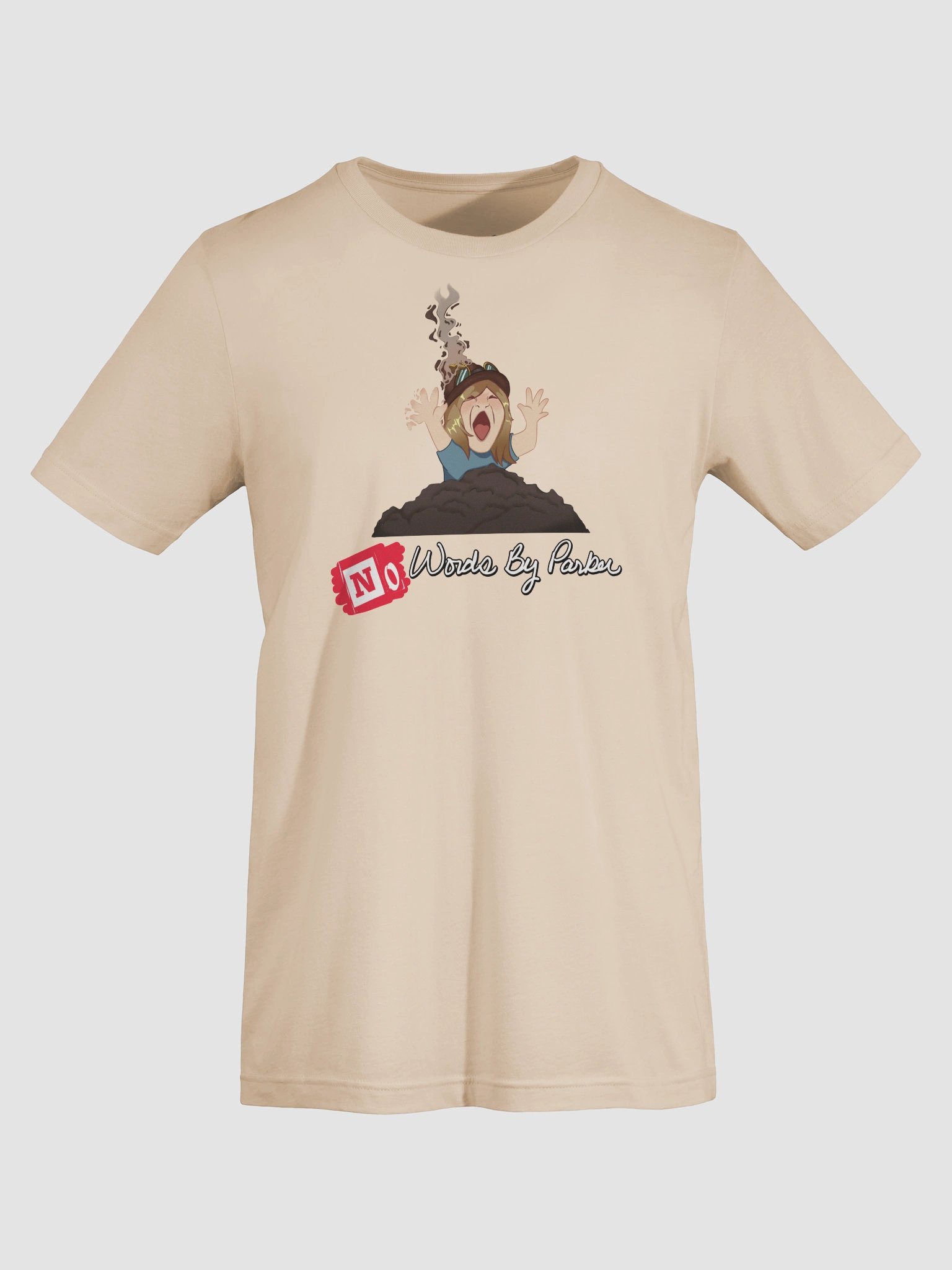 "No Words By Parker" T-shirt (lightweight) product image (1)