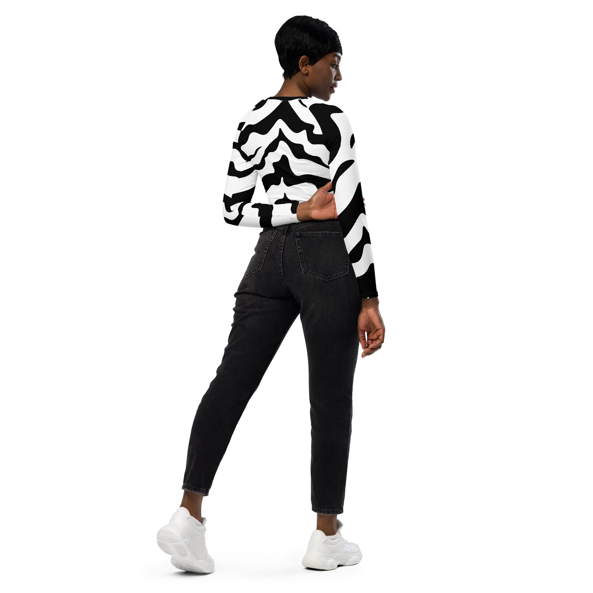 Zebra print top product image (6)