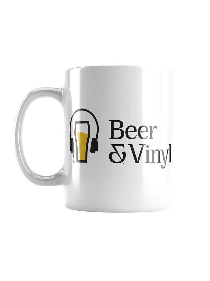 Beer & Vinyl White Mug product image (2)
