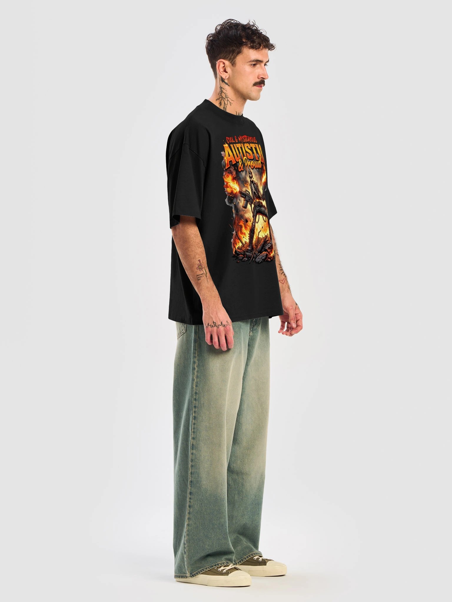 Autistic & Proud Graphic Tee product image (34)