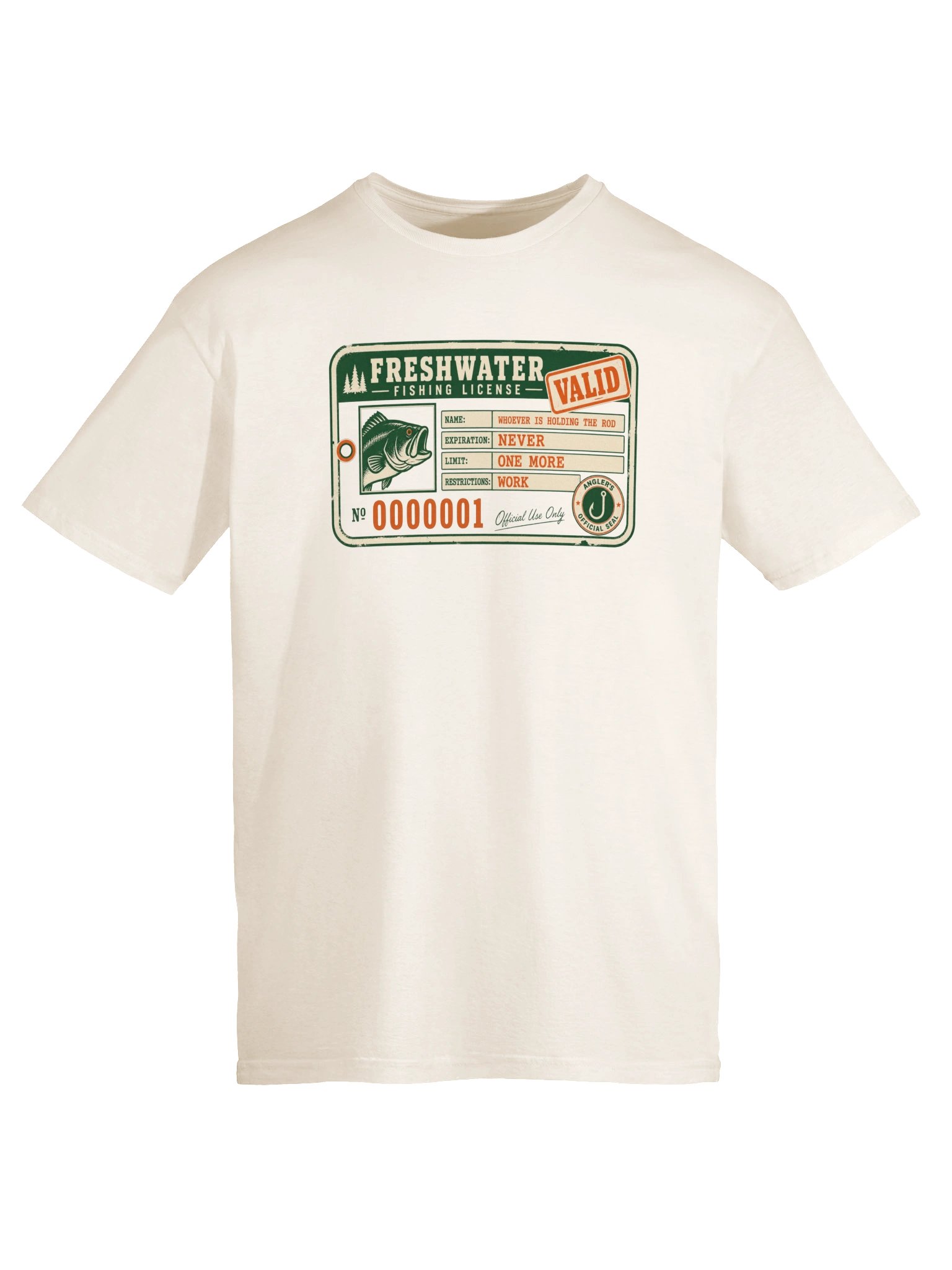 Licensed to Fish T-Shirt product image (5)