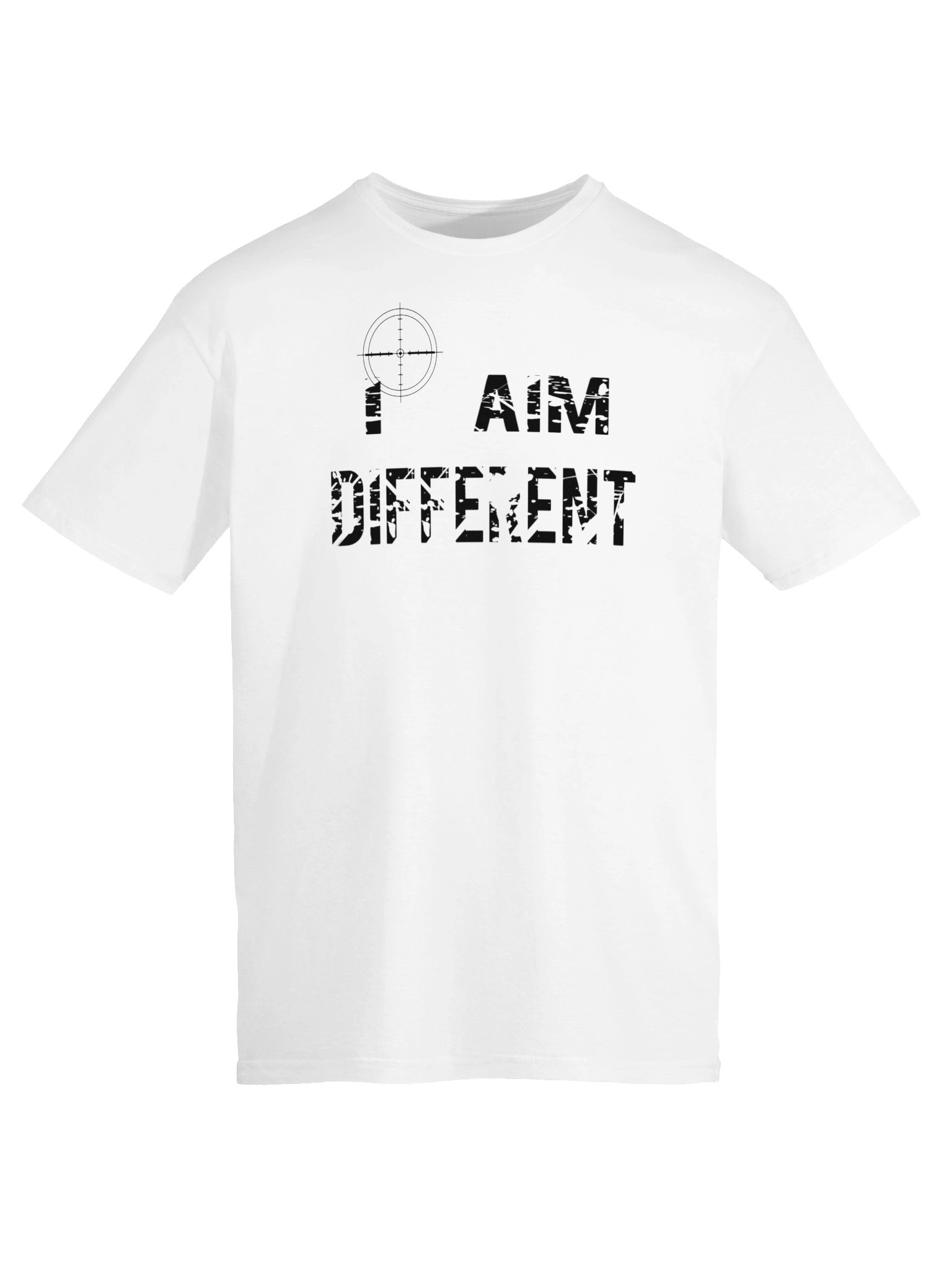 I Aim Different White Shirt product image (5)