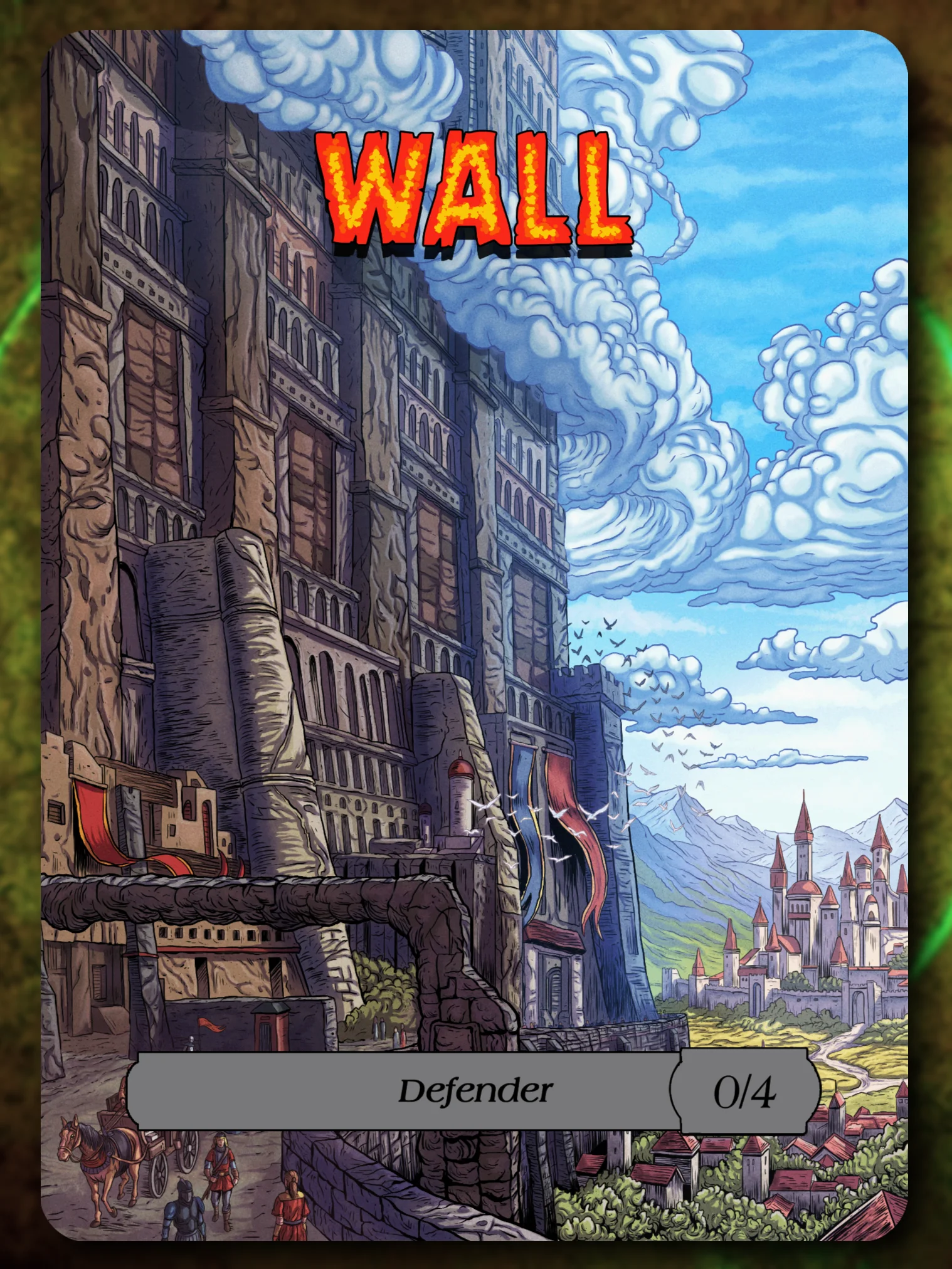 Wall 0/4 Full Art Token product image (1)