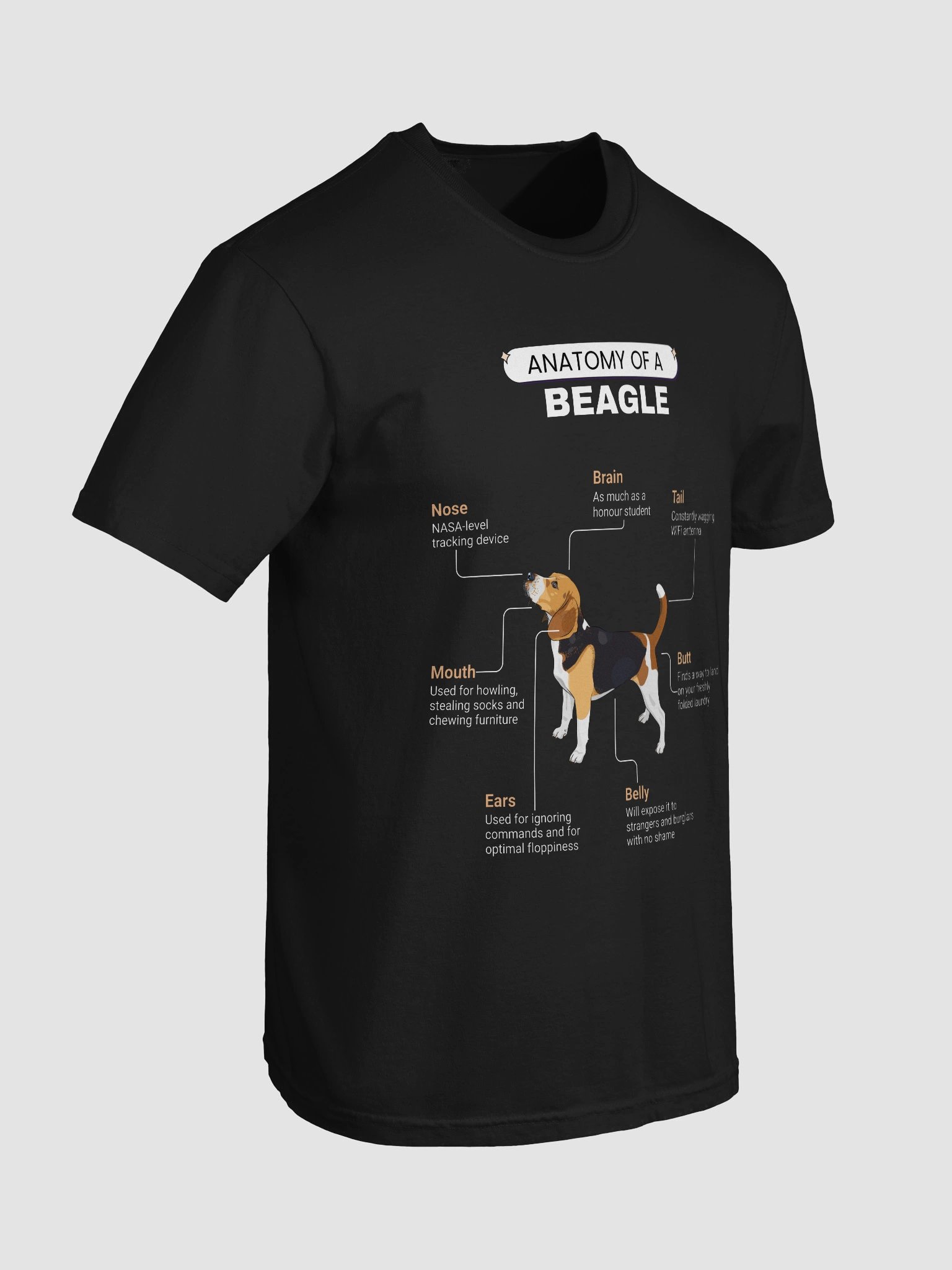 Anatomy of a Beagle Tee product image (61)