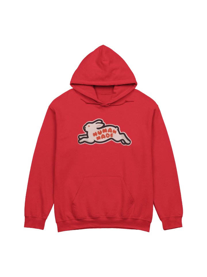 Human Made Rabbit Oversized Pullover Red Hoodie product image (1)