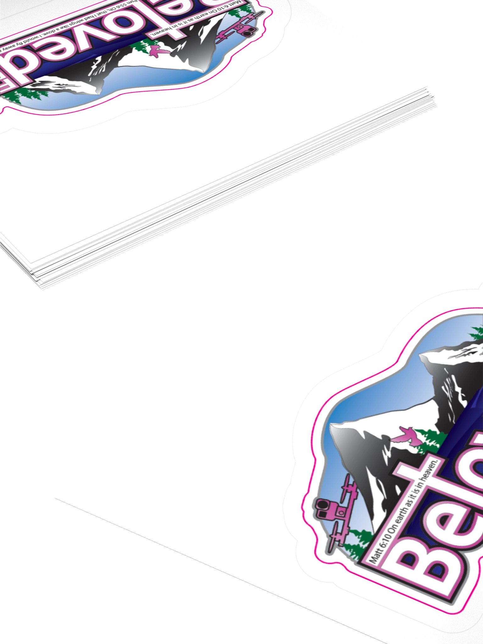 Beloved FPV Logo Sticker product image (4)