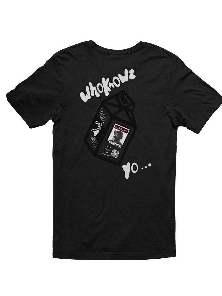 Whoknowz Yo Missing Milk Carton unisex (S-5XL) product image (1)