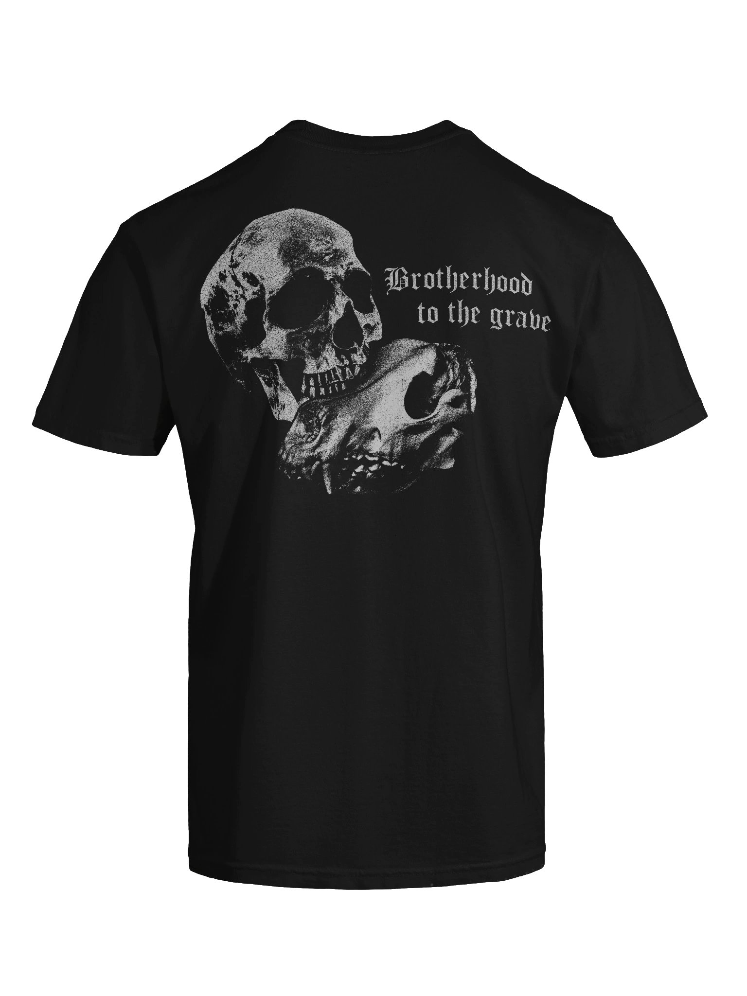 "BROTHERHOOD TO THE GRAVE" TSHIRT BACKPRINT product image (7)