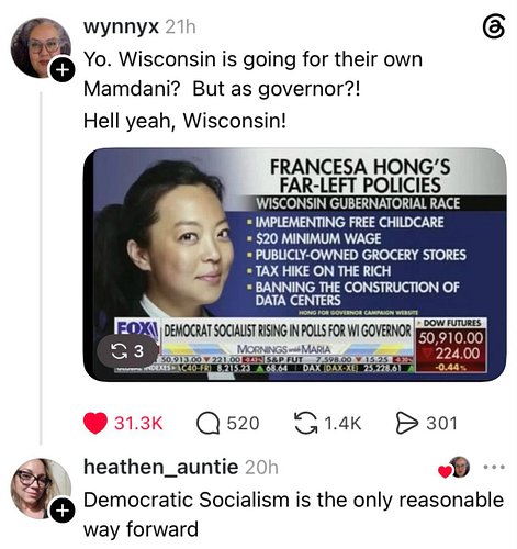 These aren’t “fringe” ideas. These are the policies we deserve