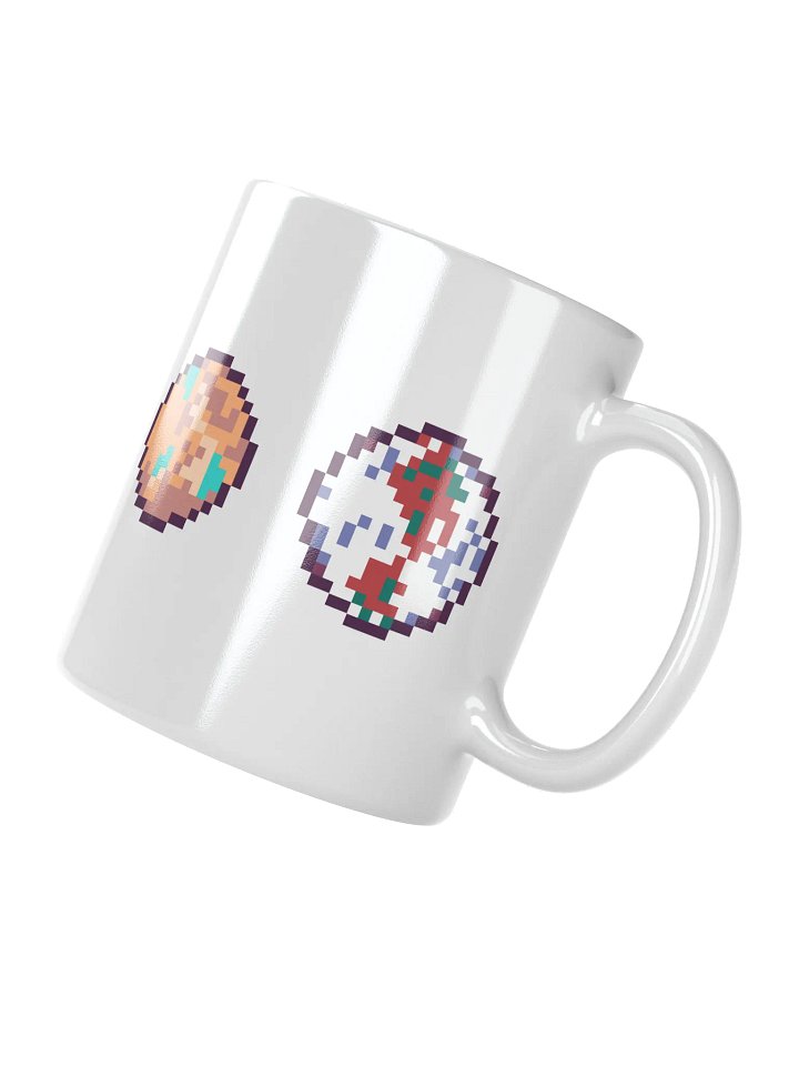 Pixel Planets White Mug product image (2)