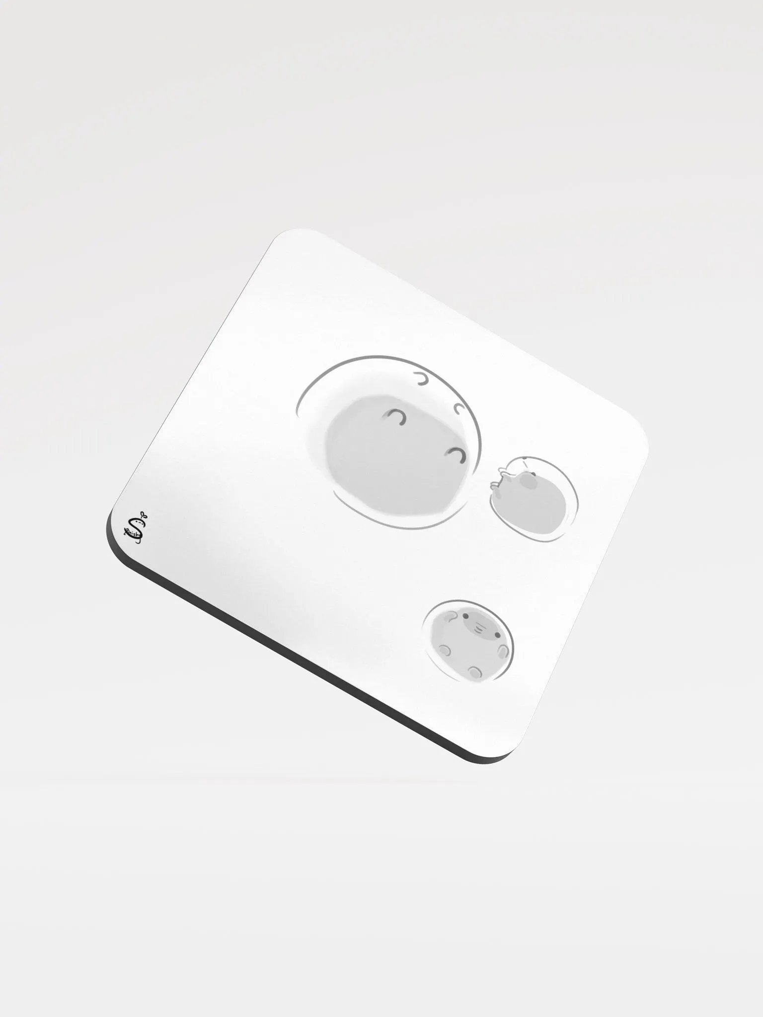 Squishy [Bobs on Glass] Coaster product image (1)