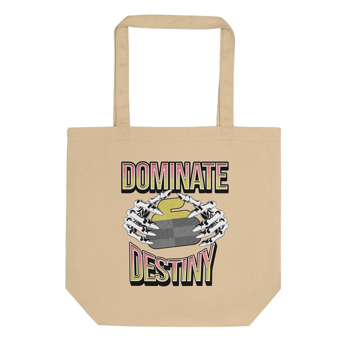 Dominate Destiny Curling Organic Tote product image (1)