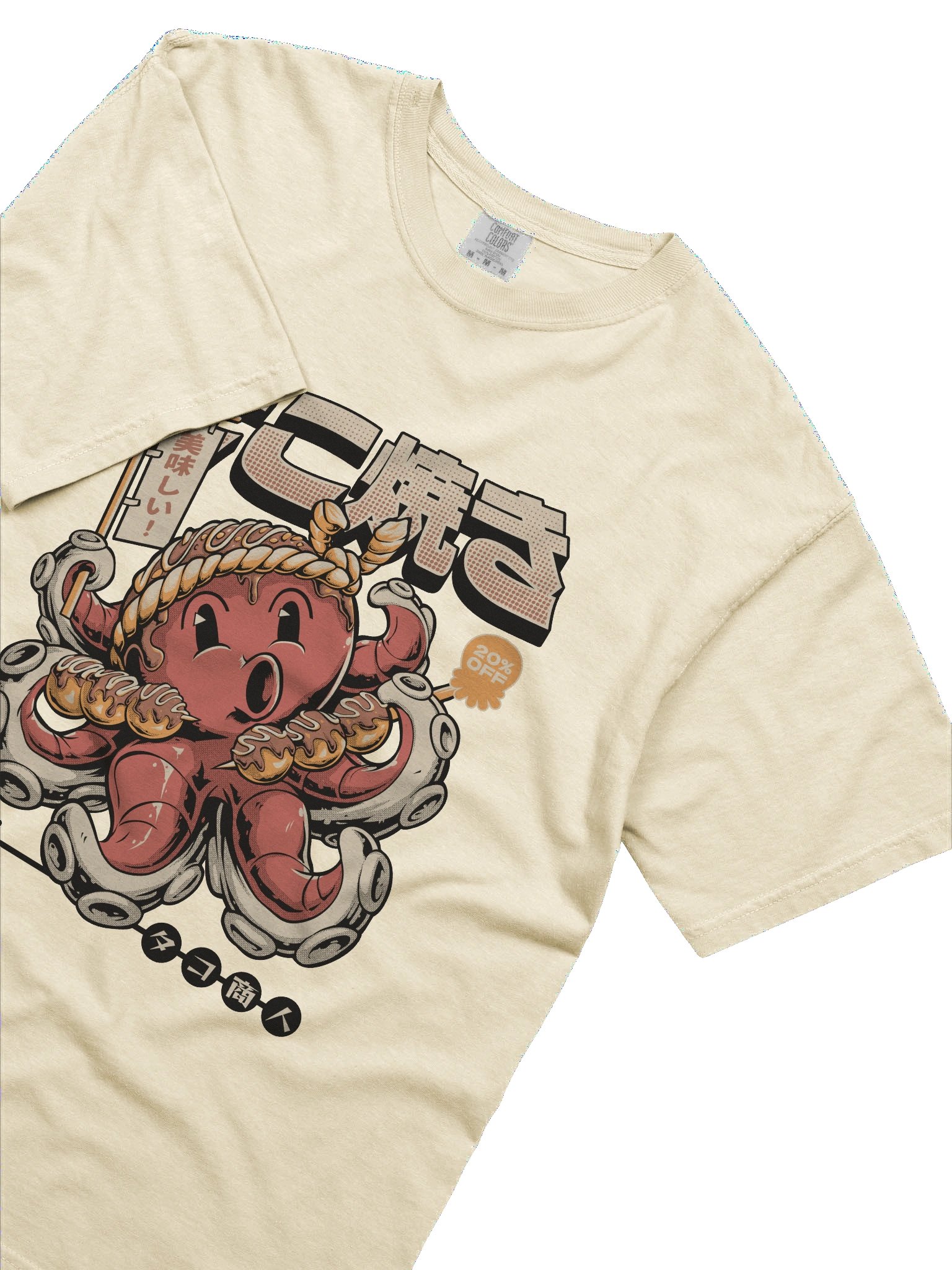 Tako Time Octopus Tee product image (10)