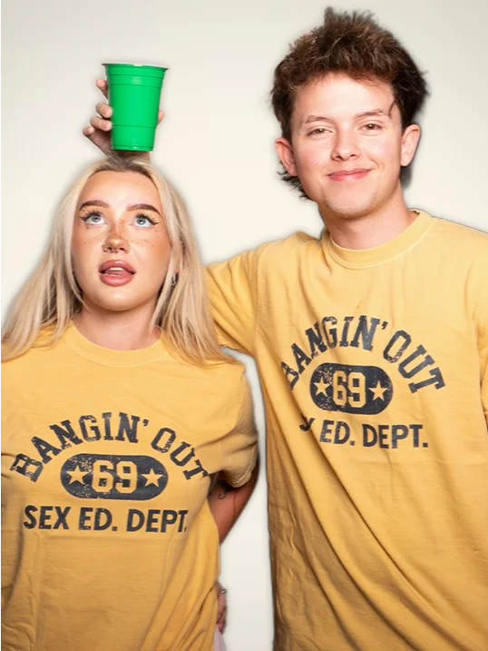 Sex Ed Dept. T-Shirt - Mustard product image (1)