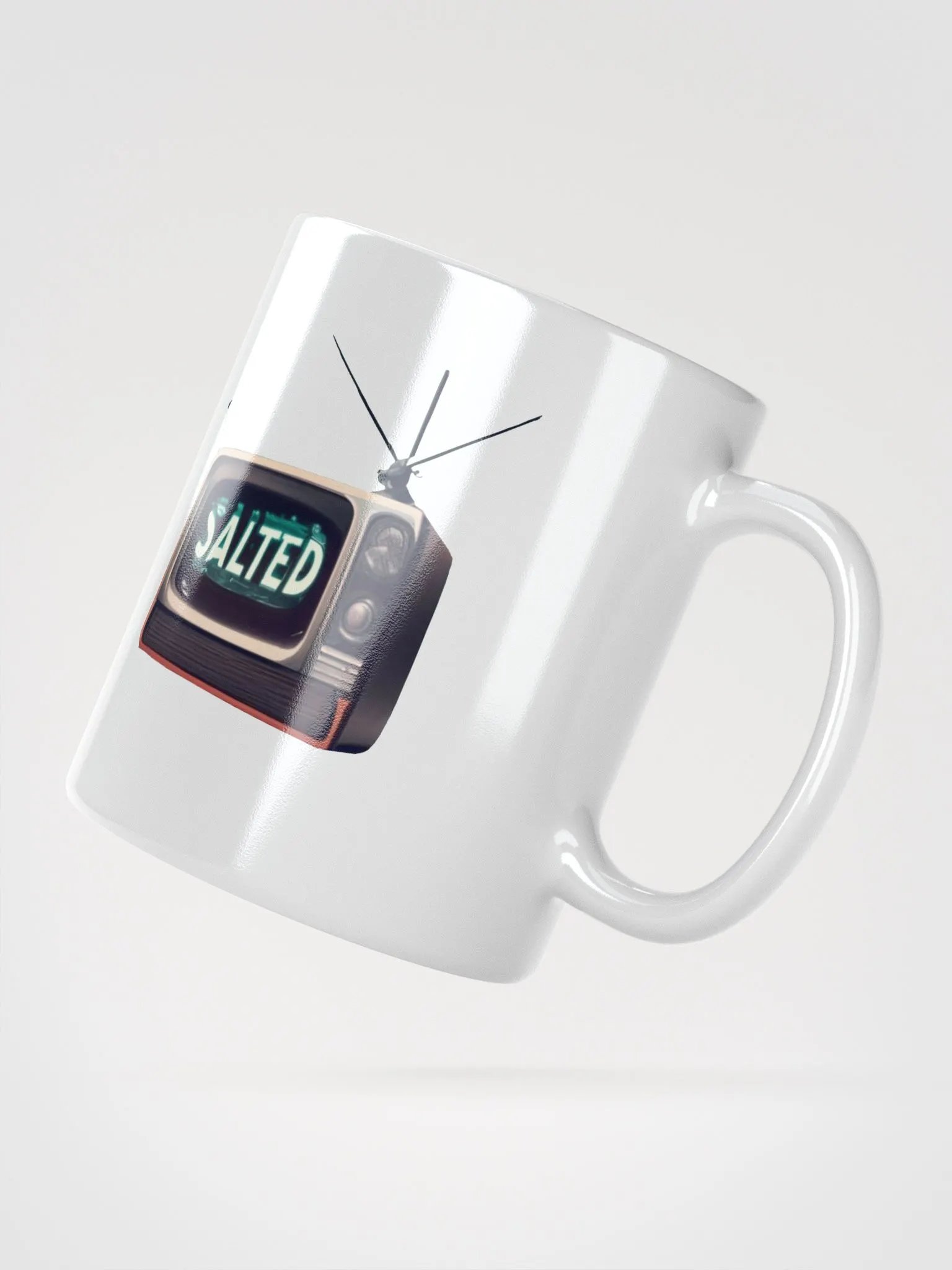 Salted TV Mug - White product image (2)