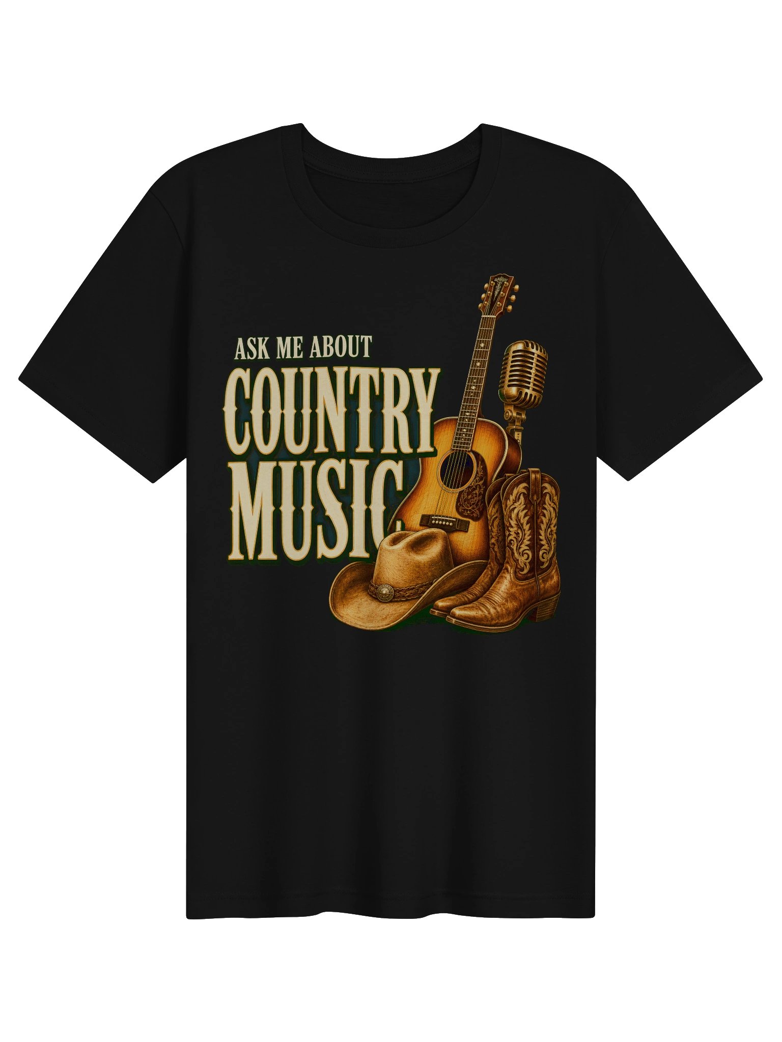 Ask Me About Country Music Tee product image (1)