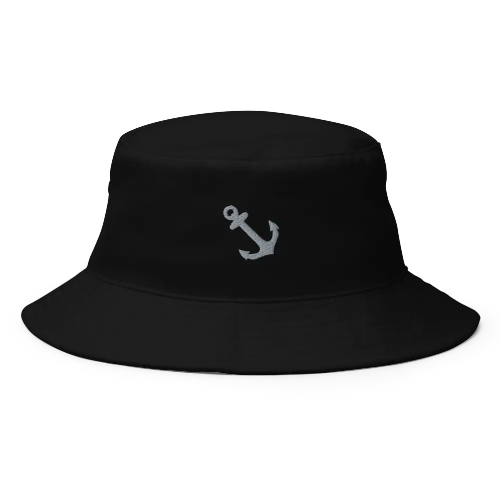 "Anchor" Classic Cotton Embroidered Bucket Hat product image (3)