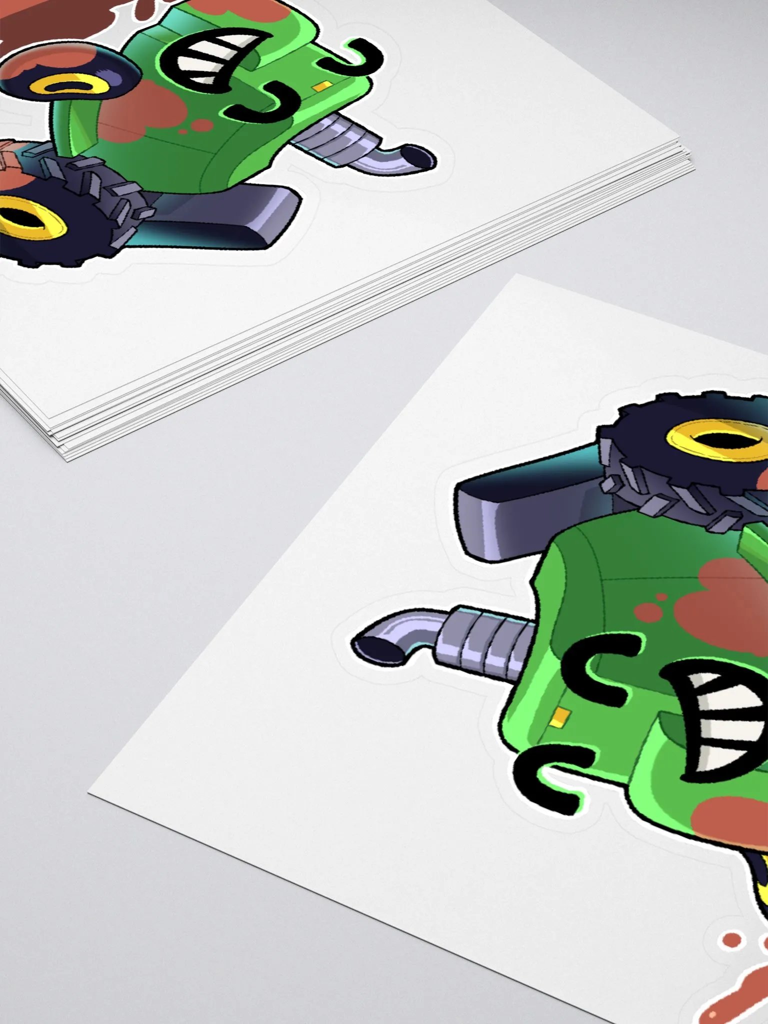 Tracty Playing in Mud - Sticker product image (4)