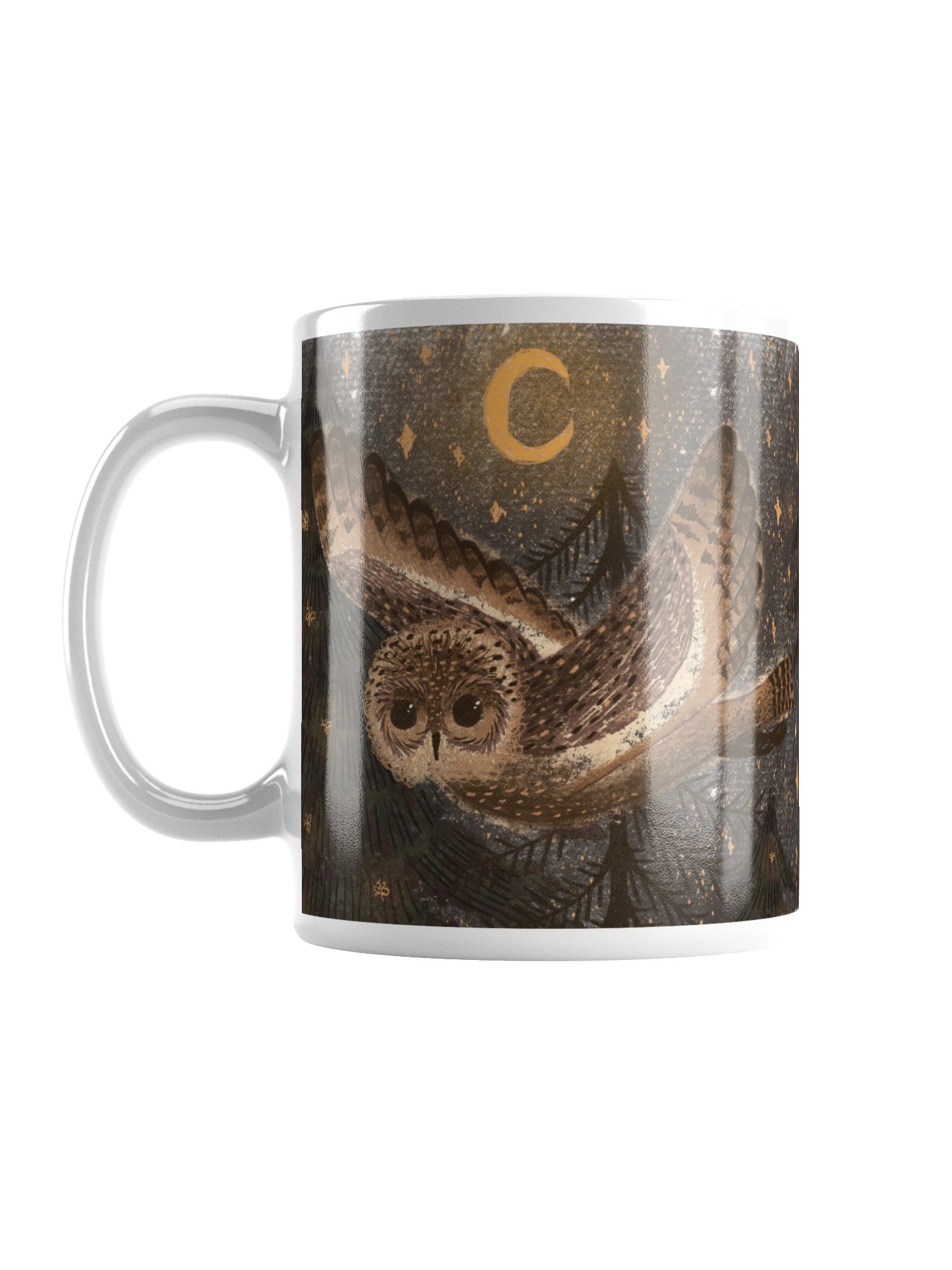 the forest owl mug product image (1)