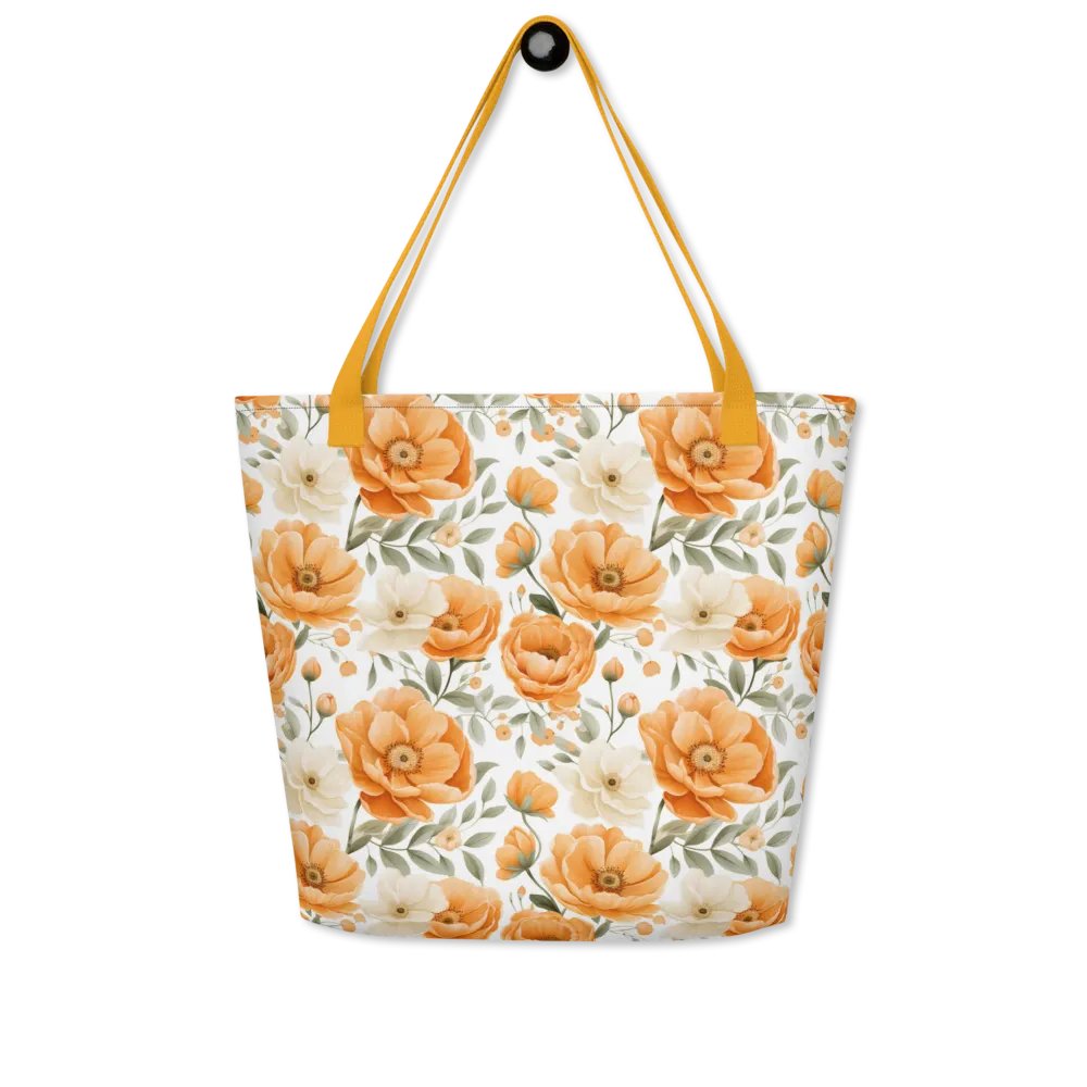Just Peachy Floral Tote Bag product image (4)