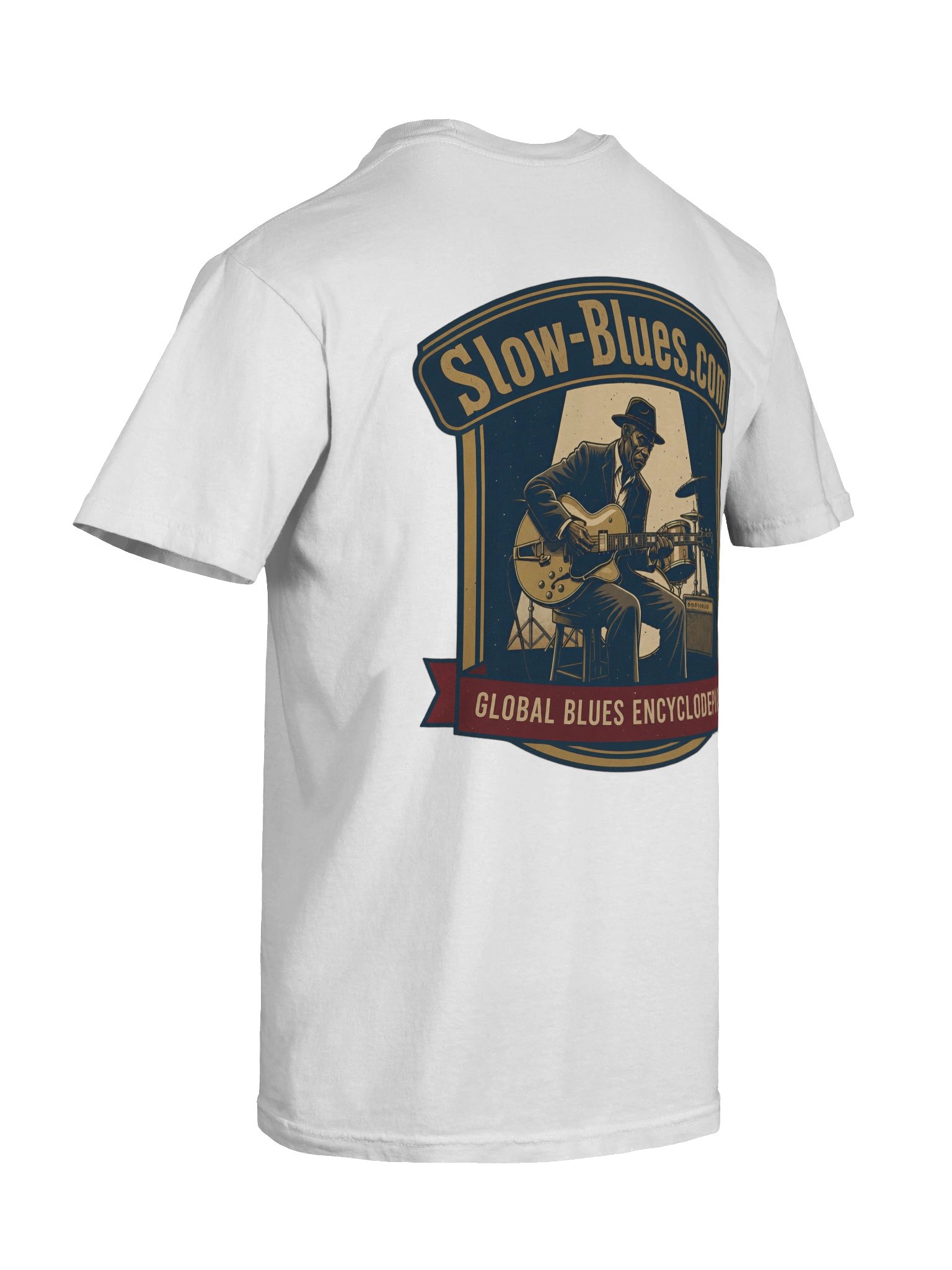Slow Blues Vintage Logo Heavyweight Tee product image (8)