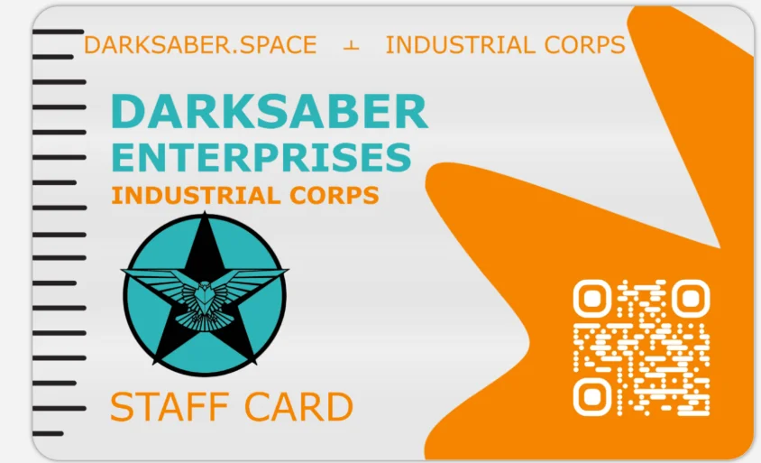 Darksaber Enterprises Staff Card product image (2)