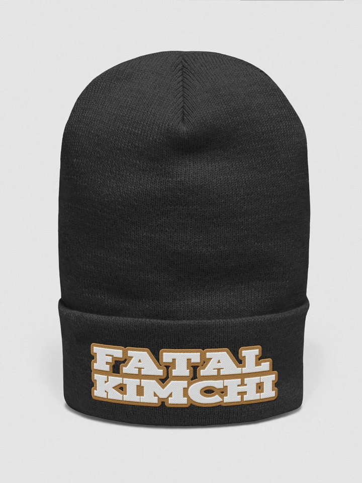 FatalKimchi Ocre Embroidered Logo product image (1)