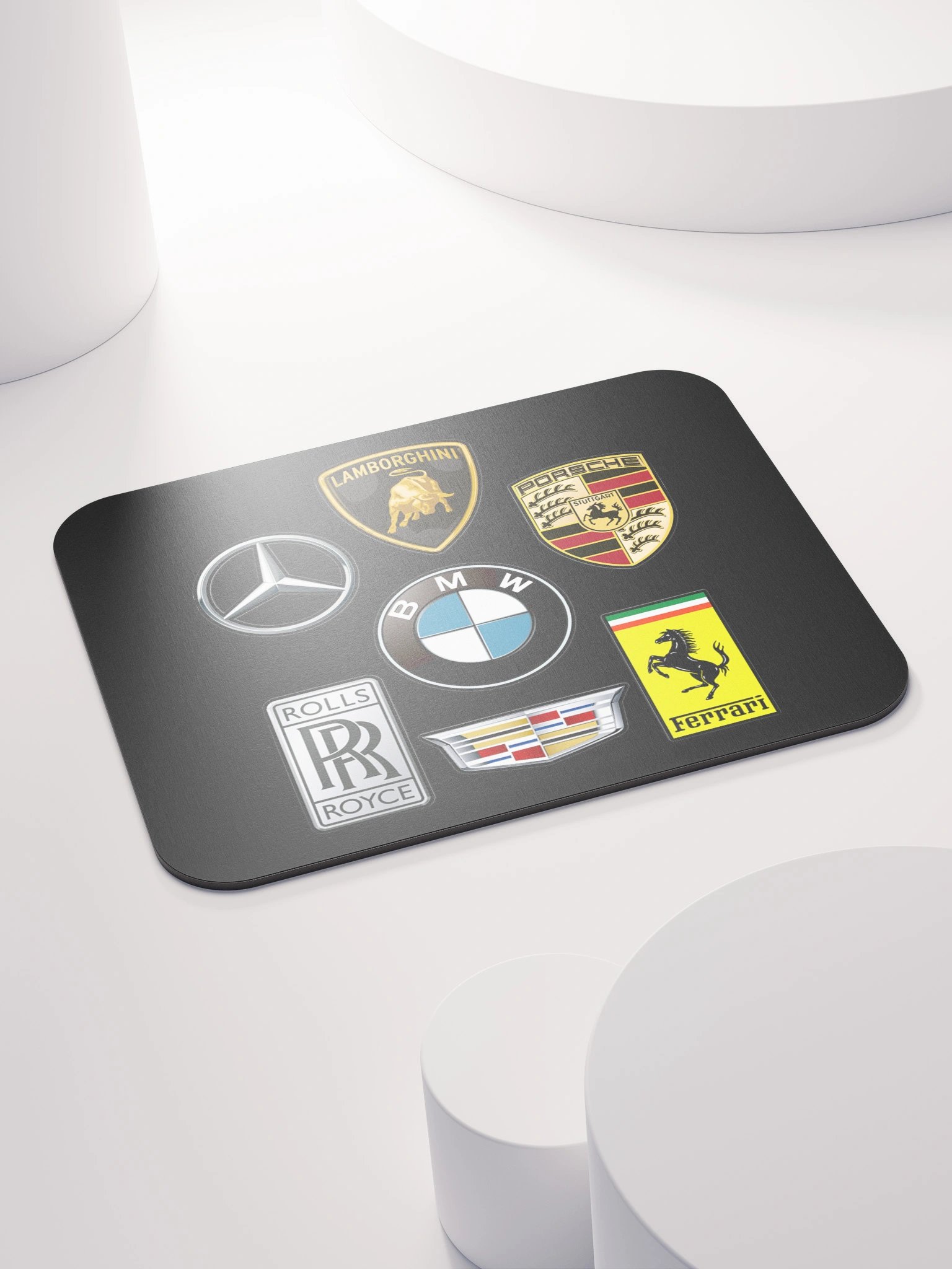 Luxury Car Logos Mouse Pad product image (4)