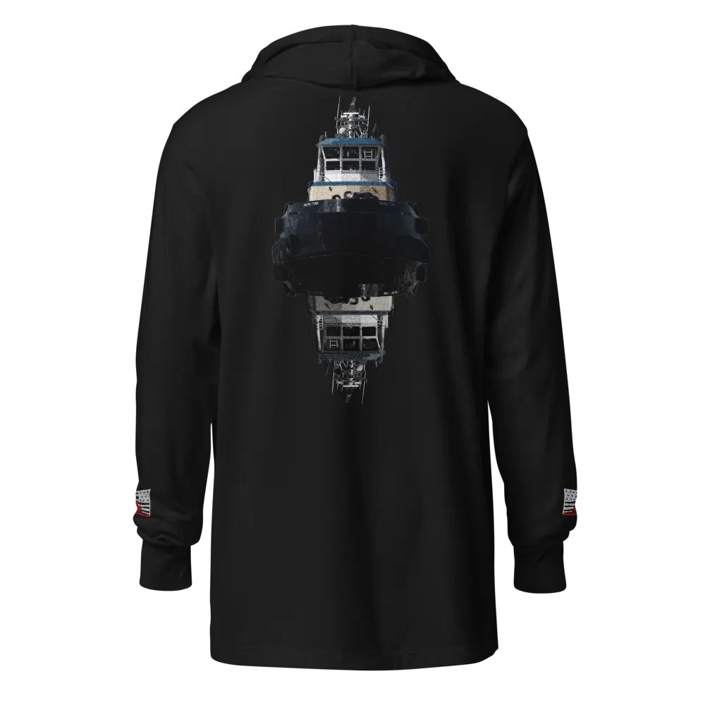 Pacific Titan Reflection – Maritime Heritage | Twin Anchor Apparel Engine Room Line product image (1)