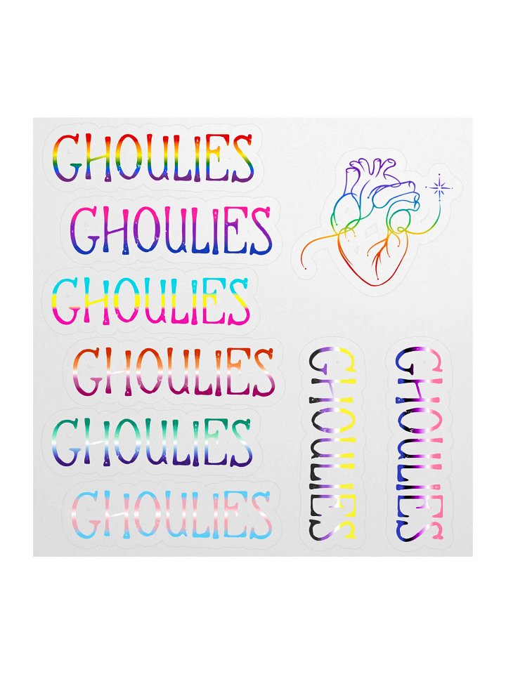 Pride Sticker Sheet- Flags product image (1)