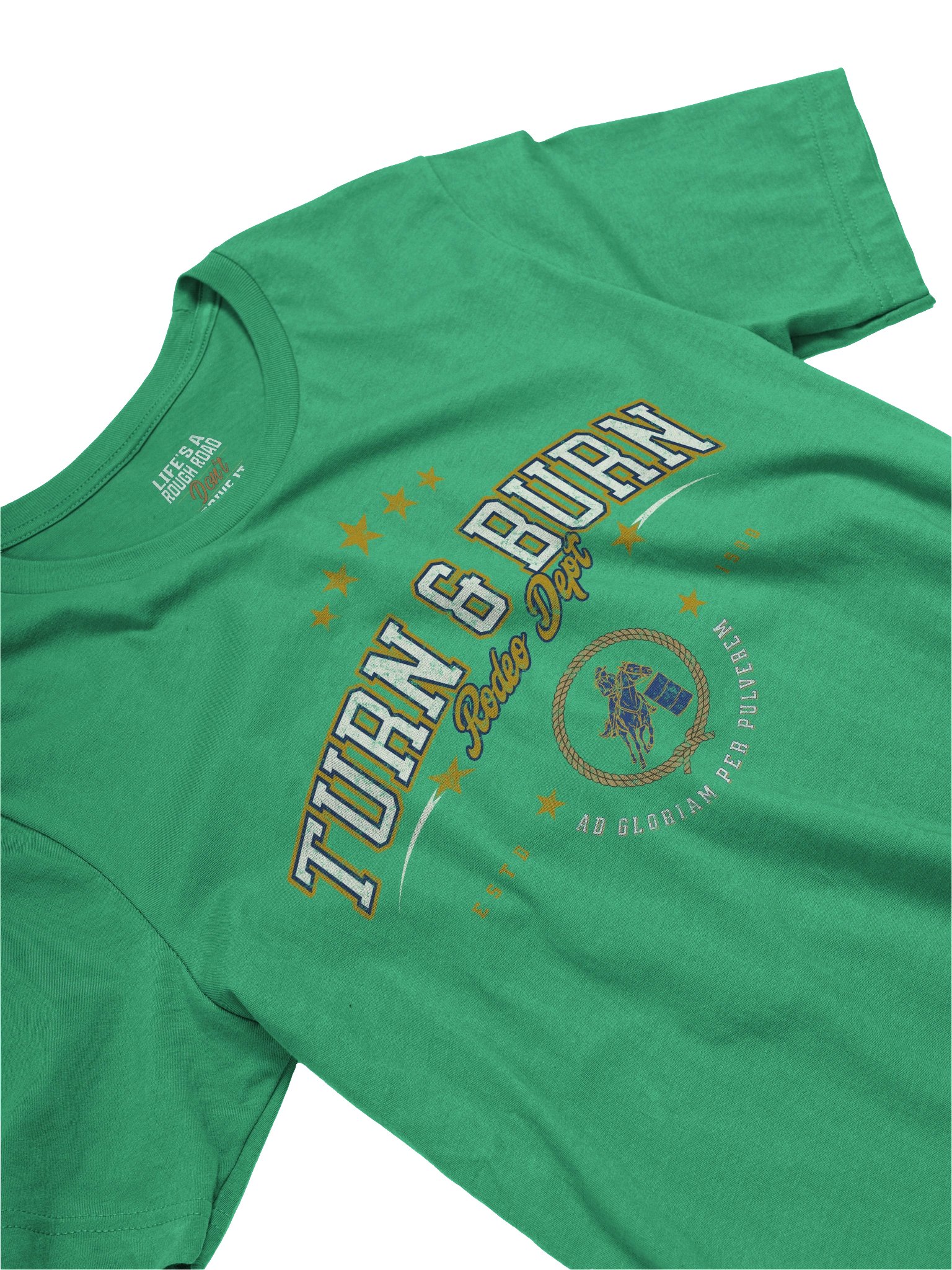TURN & BURN – Rodeo Dept tee product image (3)