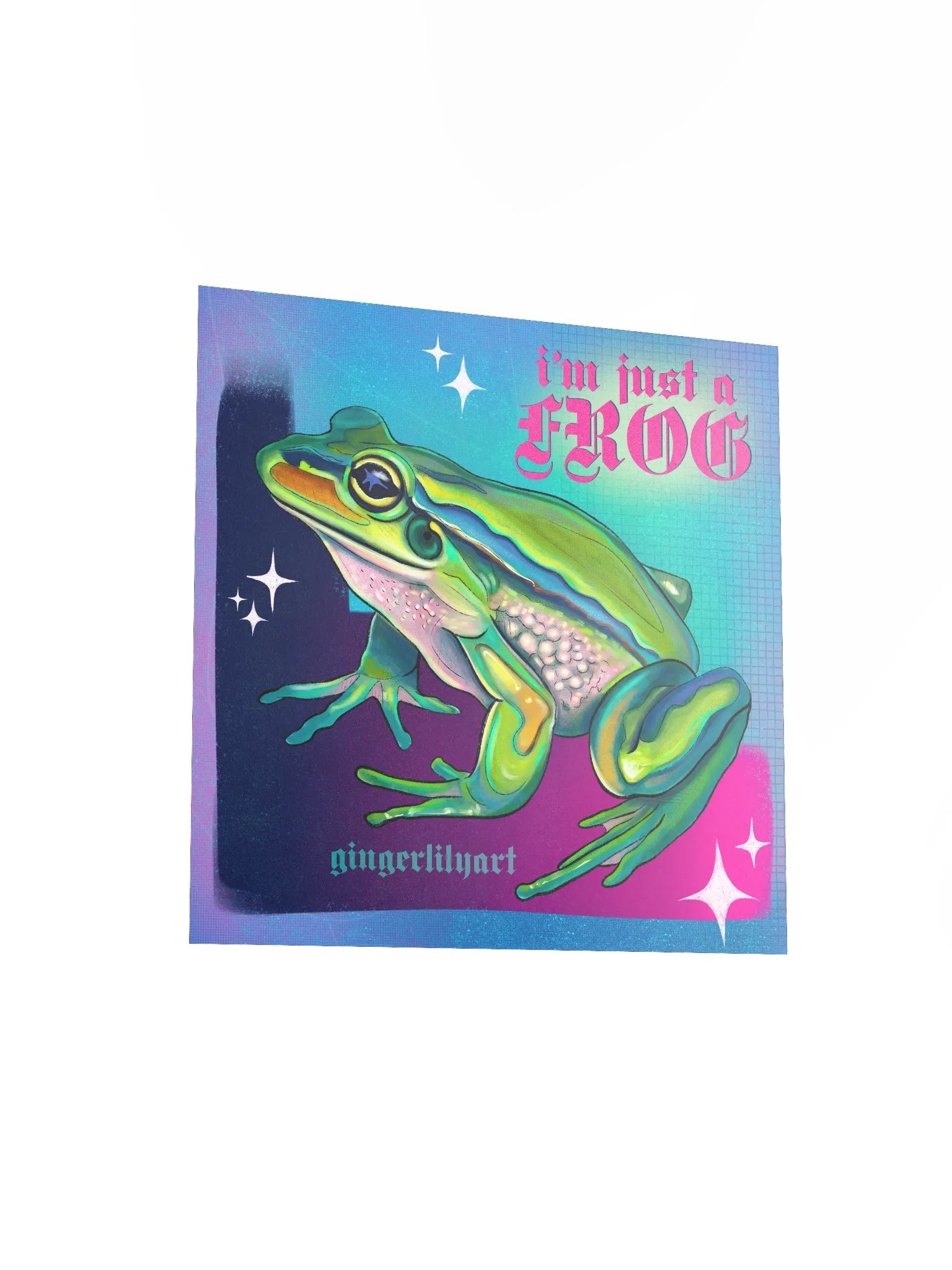 i'm just a frog print product image (6)