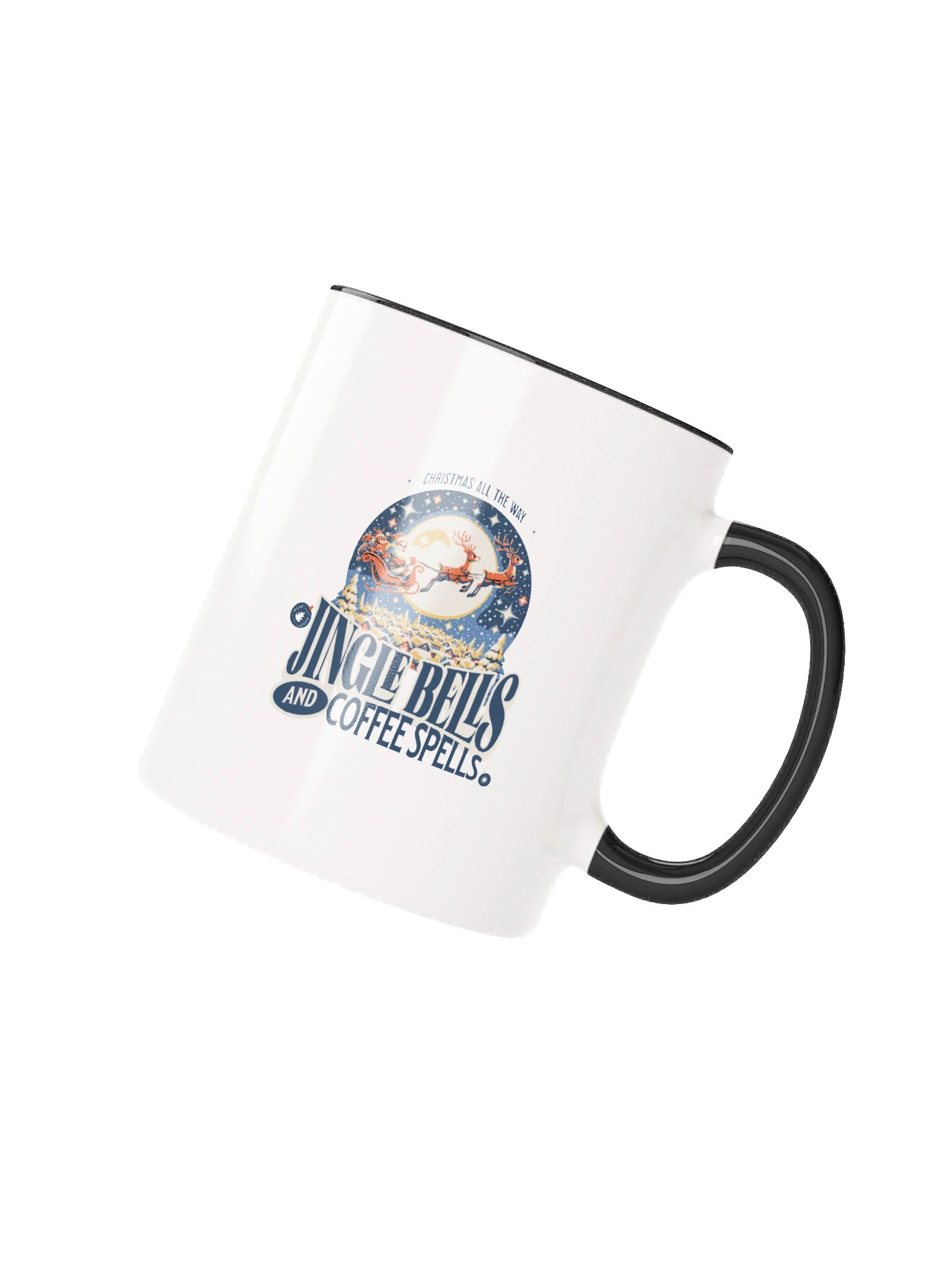 Festive Jingle Bells Coffee Mug for Holiday Cheer product image (3)