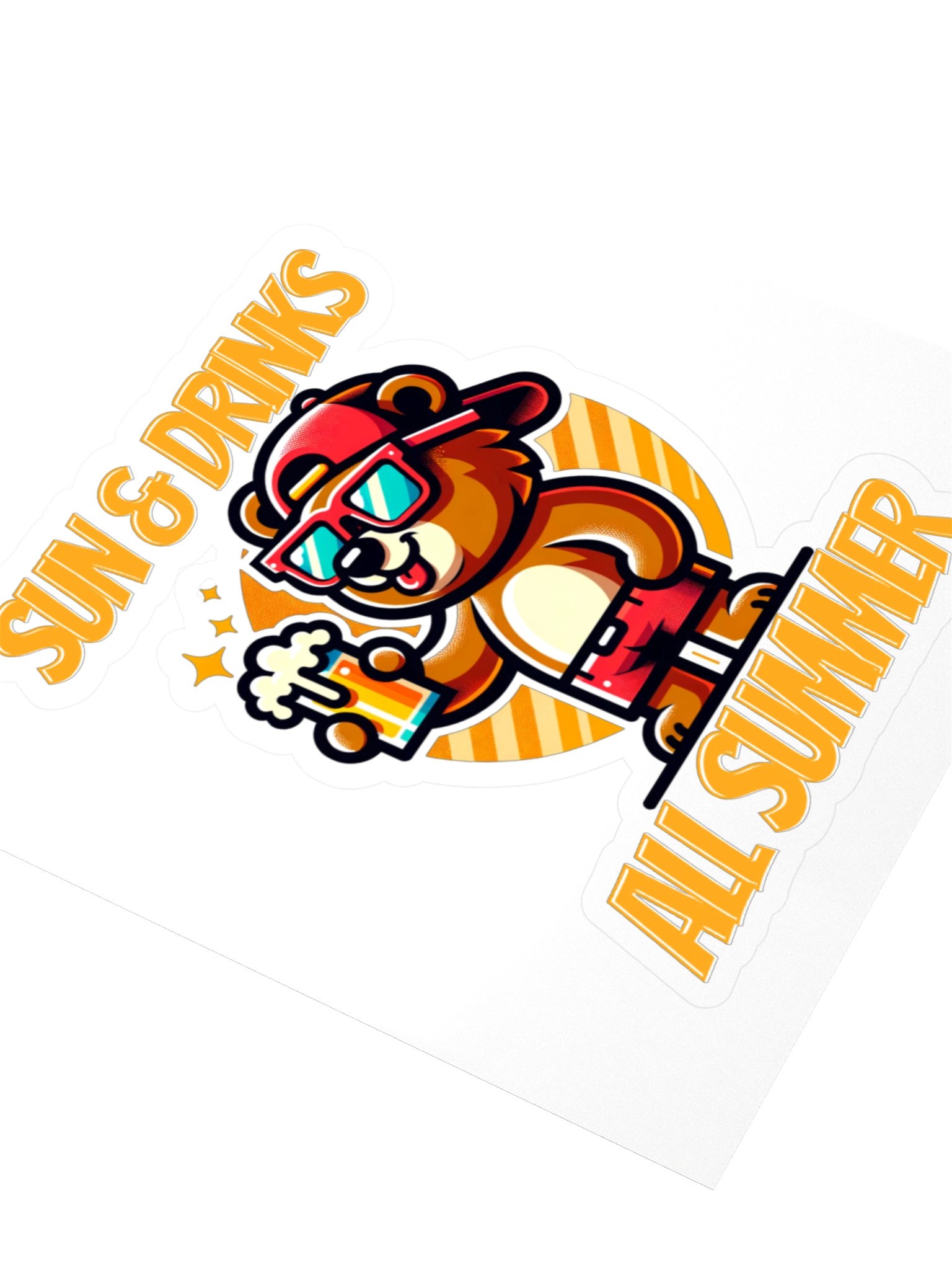 Summer Bear Vibes Sticker Pack product image (3)