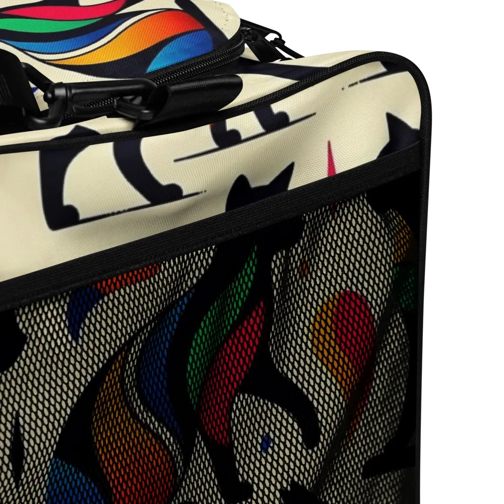 All-Over Print Duffle Bag product image (10)