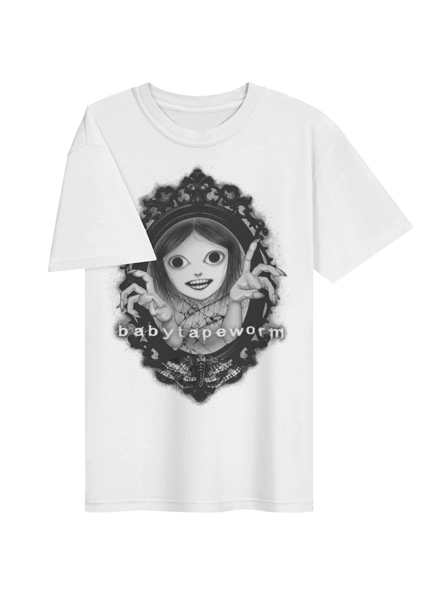 tapeworm tee - white product image (3)