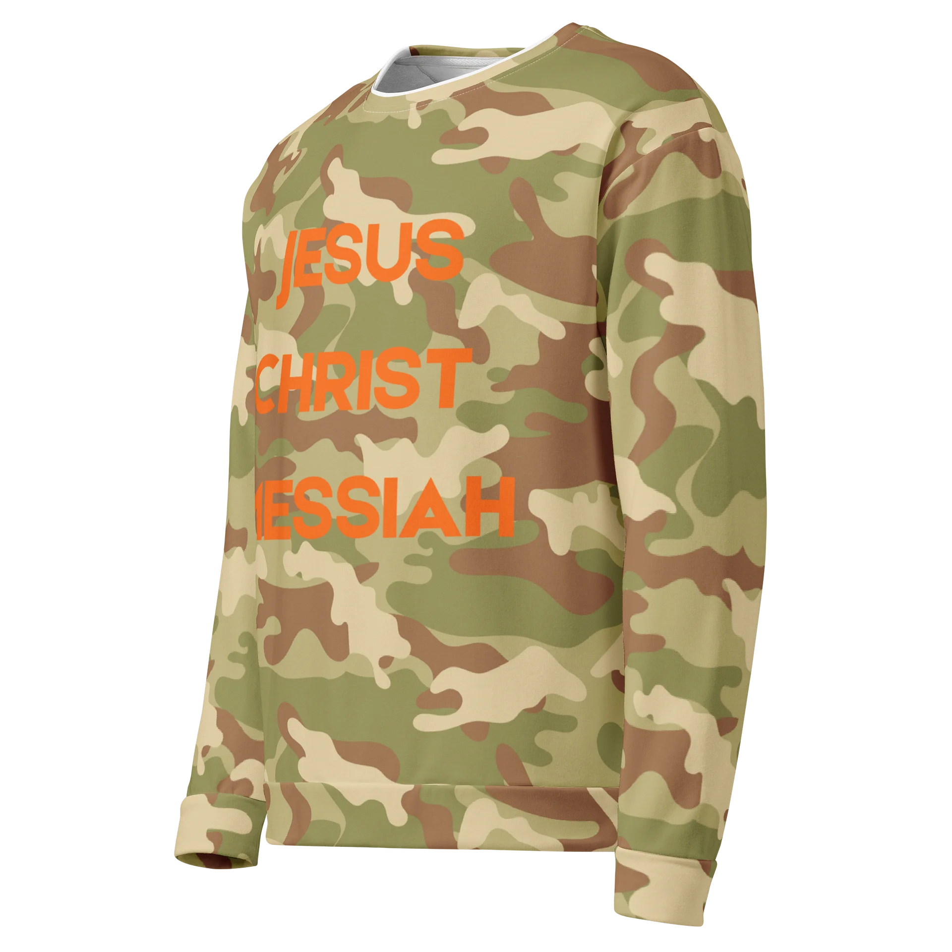 The Jesus Christ Messiah Camo Sweatshirt product image (5)