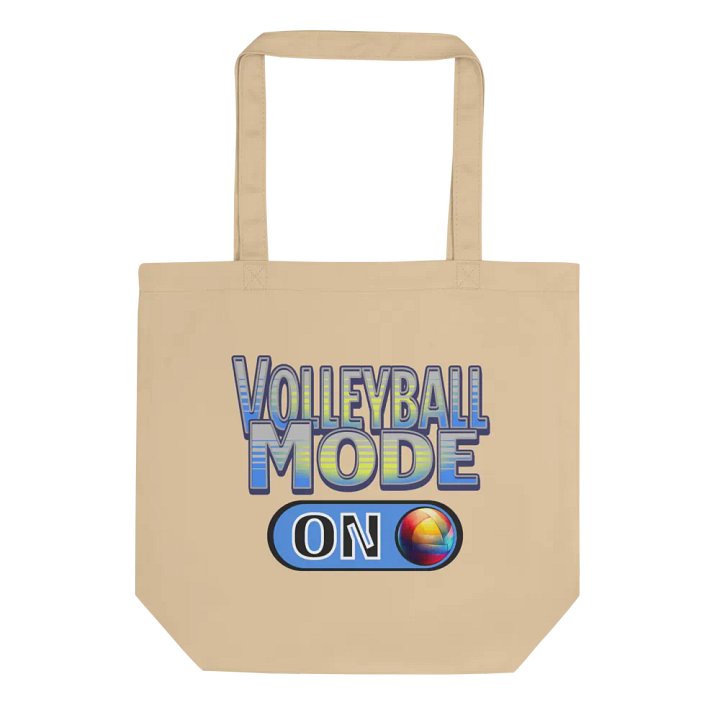 Volleyball Mode On Eco Tote Bag product image (1)