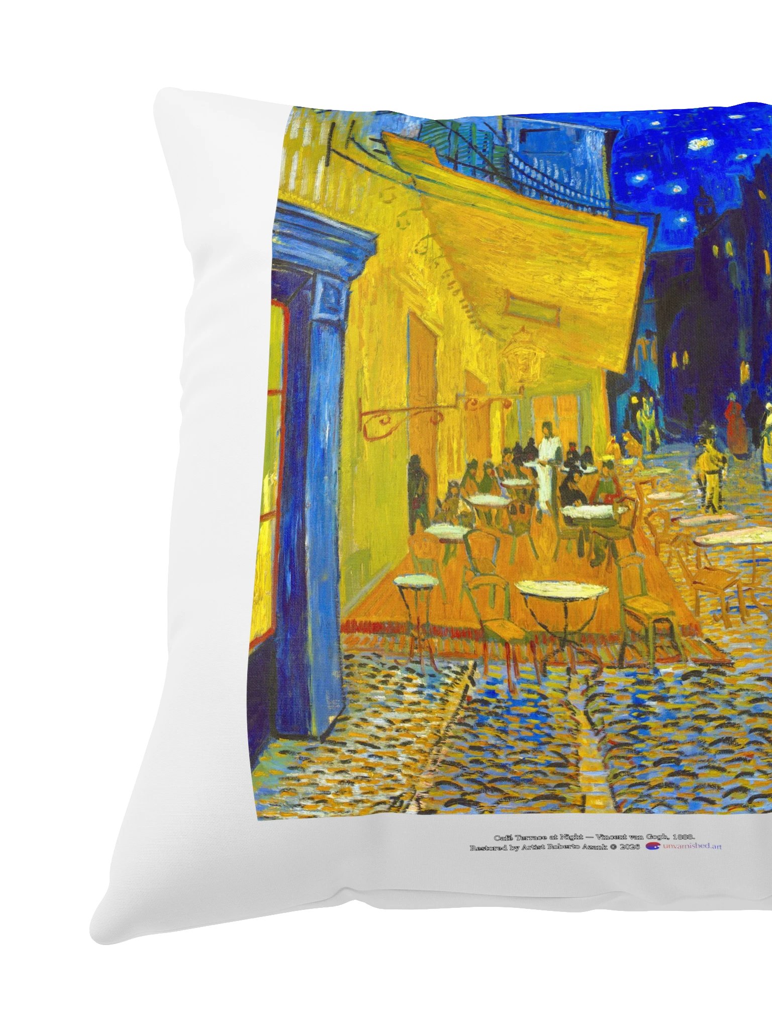 Café Terrace at Night — Pillow product image (3)
