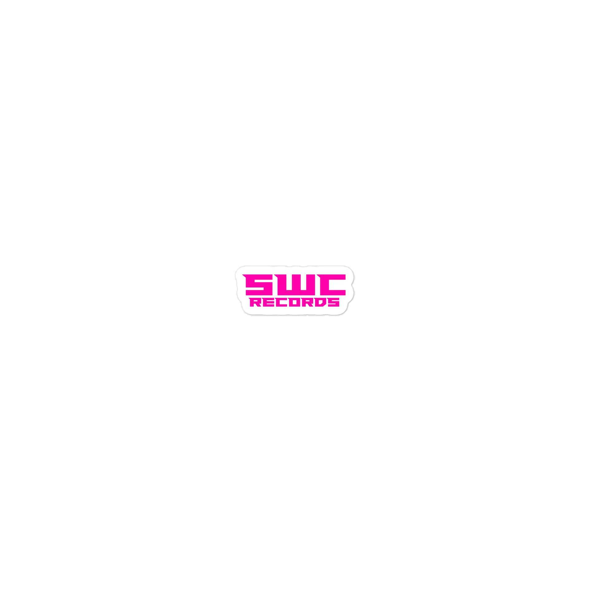 SWC Records Logo Magenta | Sticker product image (1)