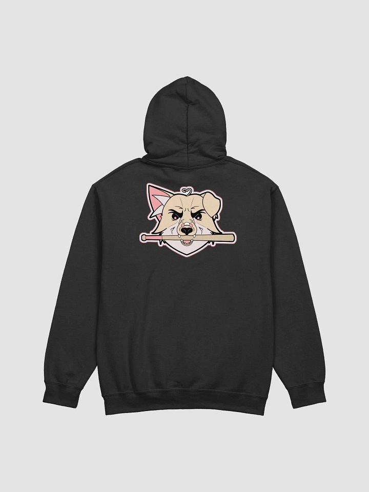 Angy Corgi Hoodie (solid, back only) product image (2)