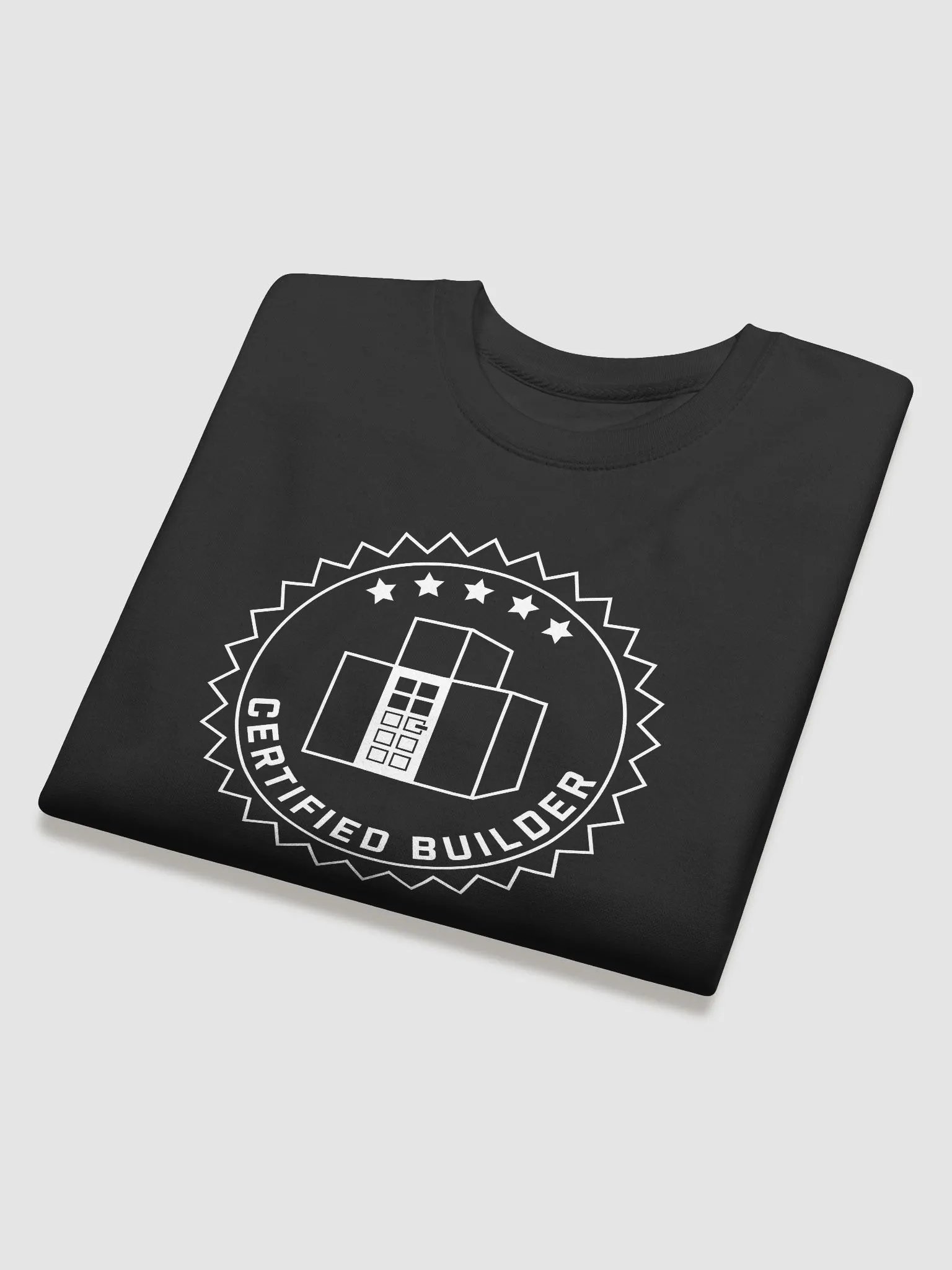 Certified Builder Seal Outlined Sweatshirt product image (8)